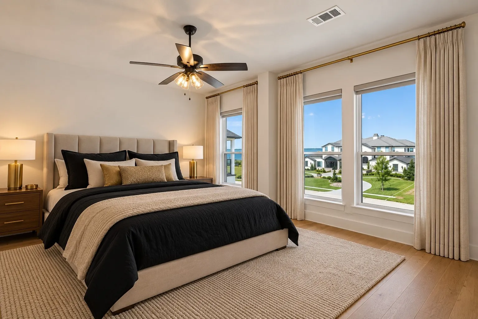 Bedroom—Virtually Staged