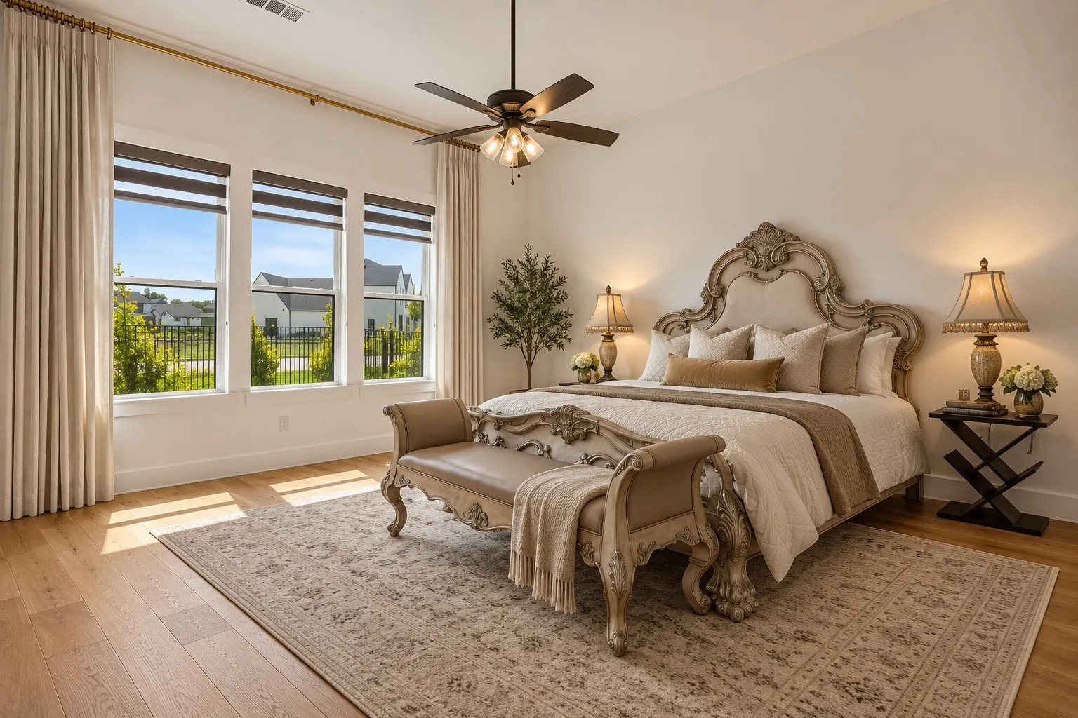 Bedroom—Virtually Staged