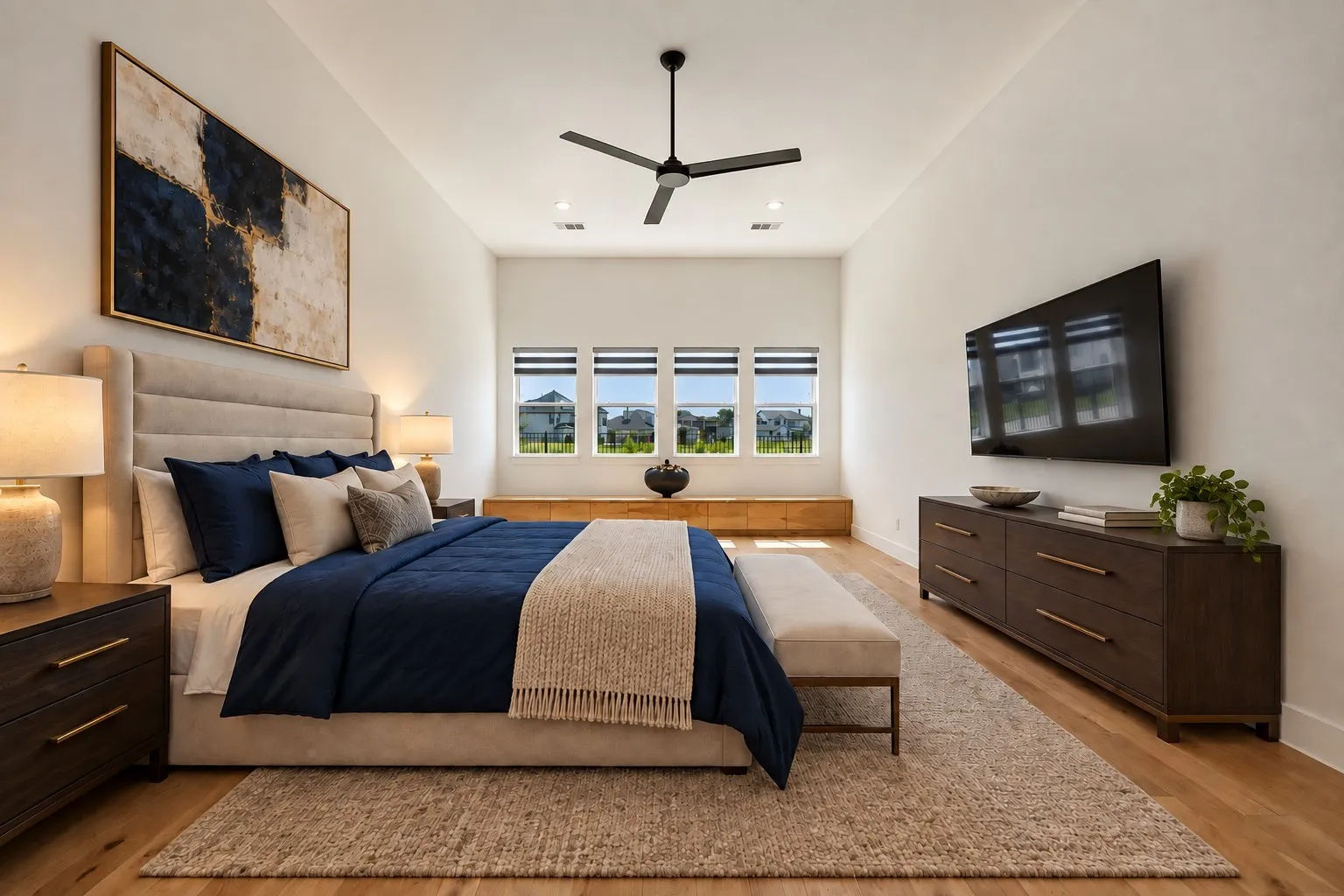 Primary Bedroom—Virtually Staged
