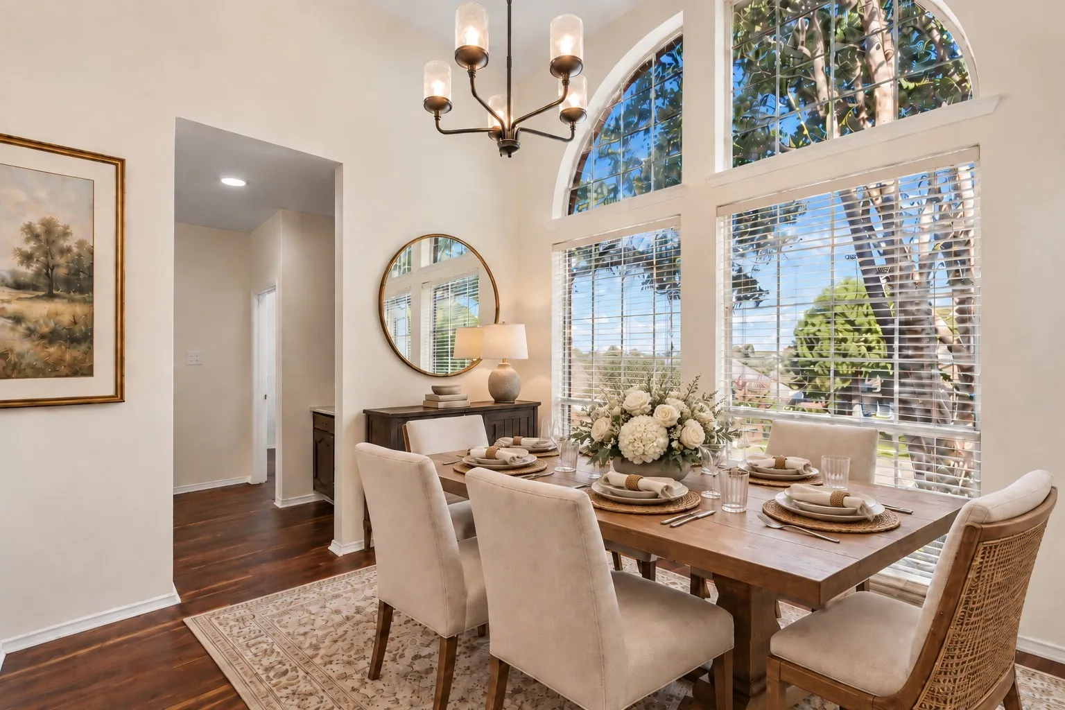 Dining Area—Virtually Staged