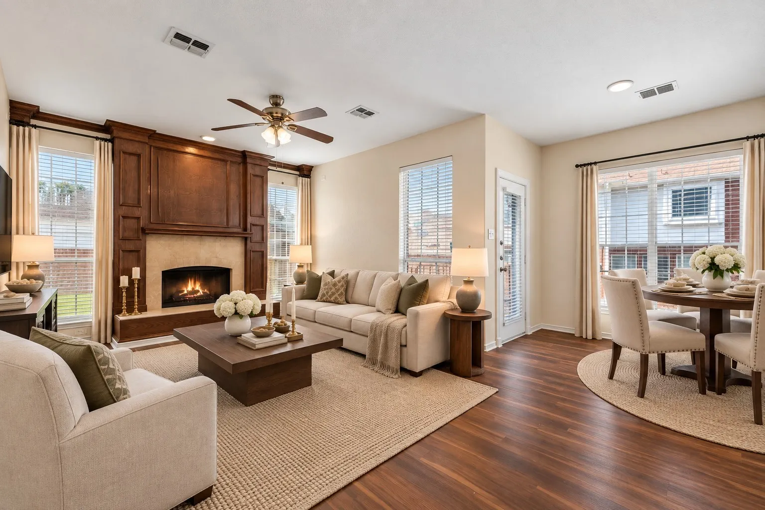 Living Room—Virtually Staged