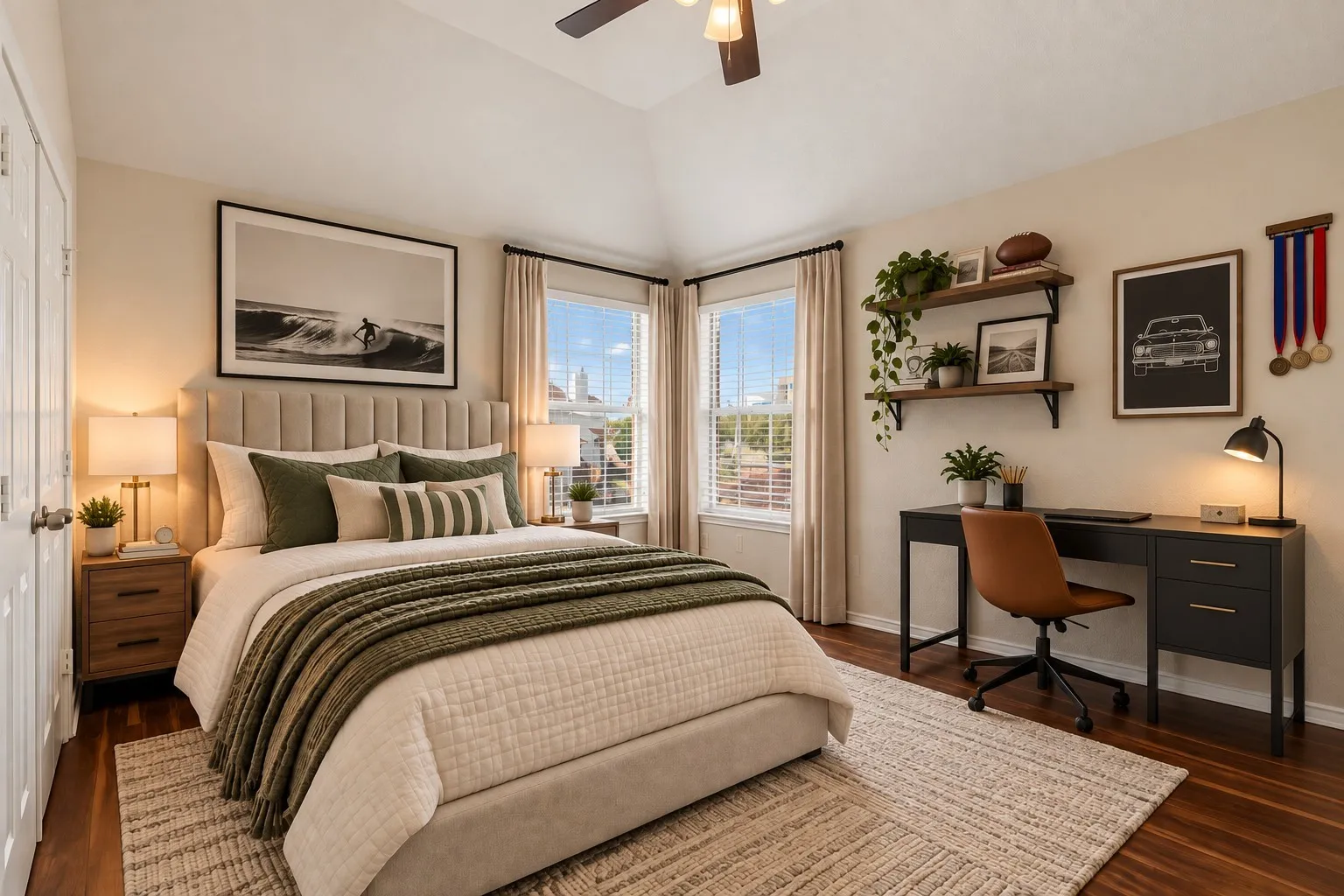 Bedroom—Virtually Staged