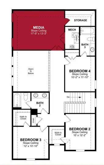 Beazer Homes Wildflower Ranch Marathon Floorplan.