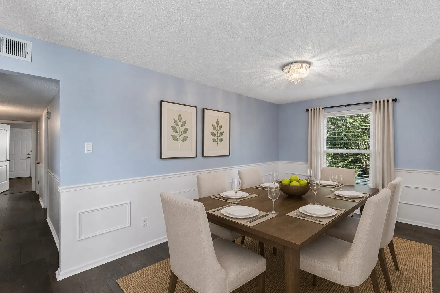 Dining Area—Virtually Staged
