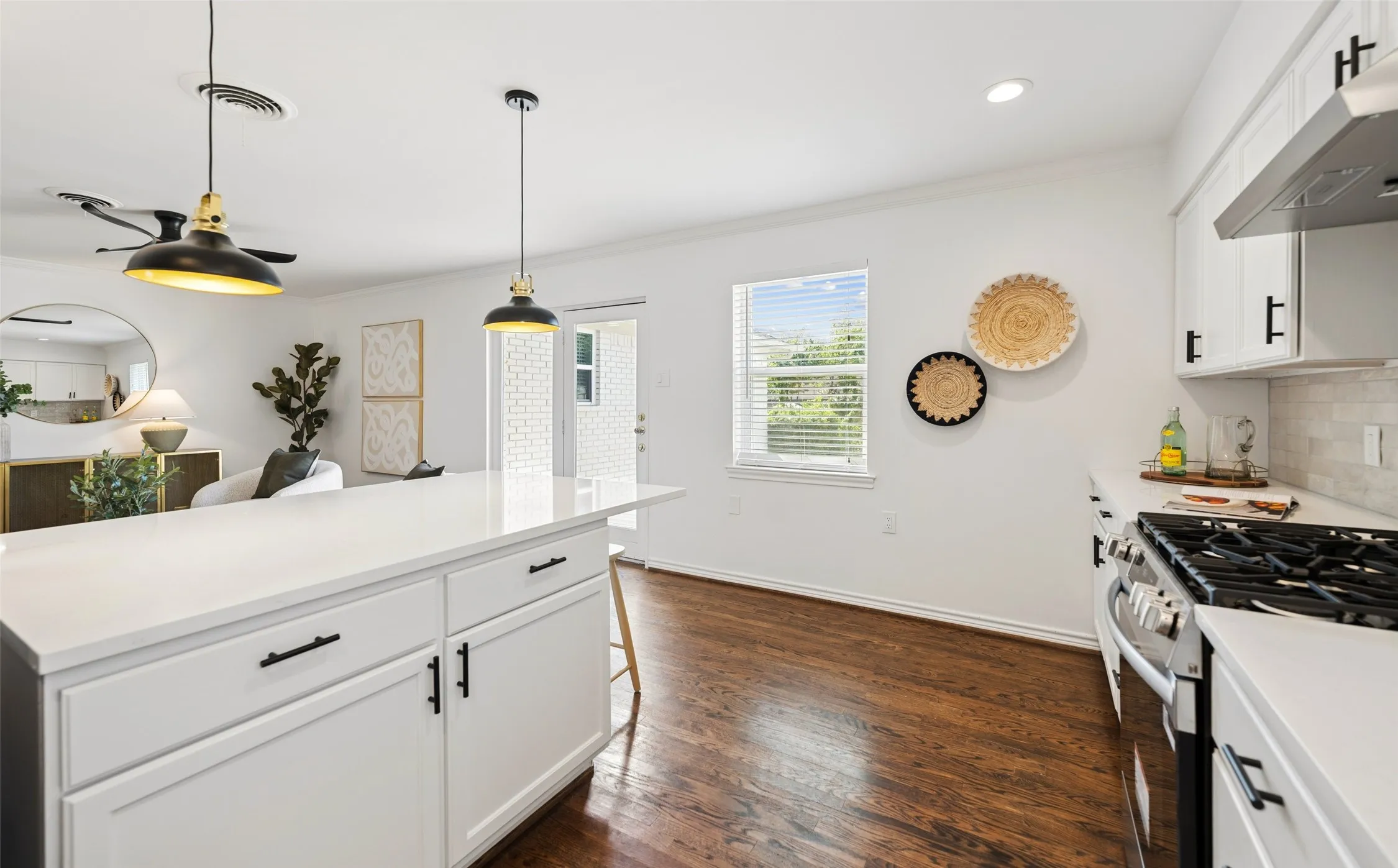 Real refinished hardwood floors