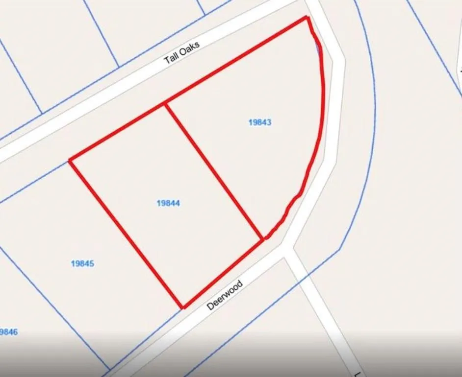 2 Lots ! just over 1 acre total !