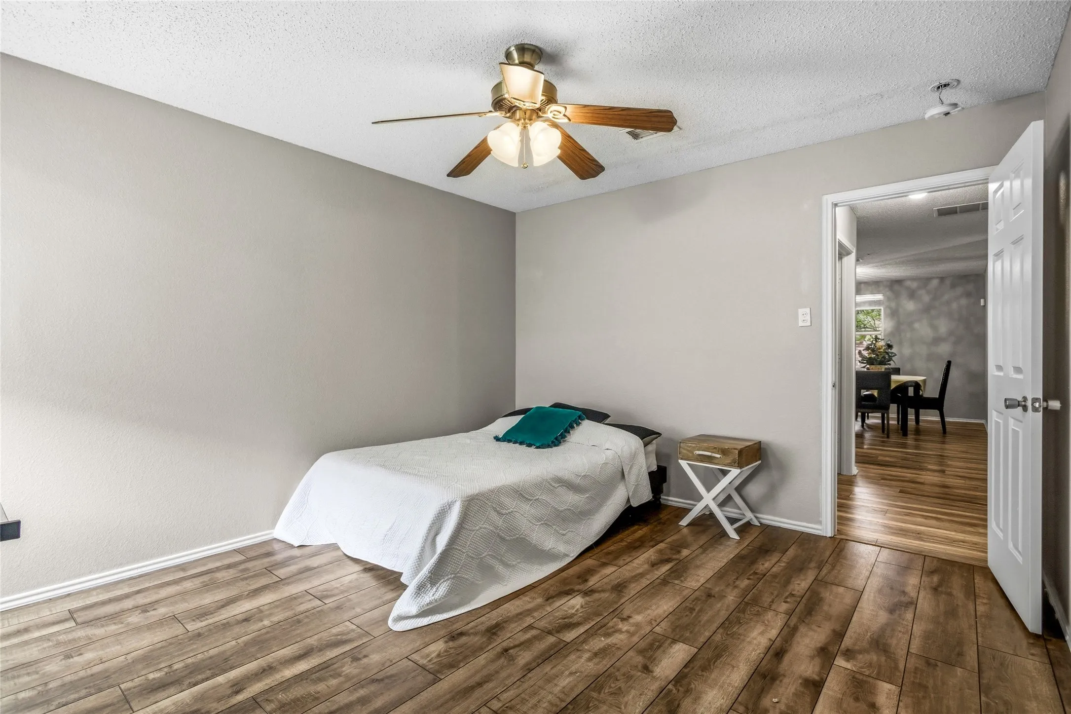 Downstairs bedroom