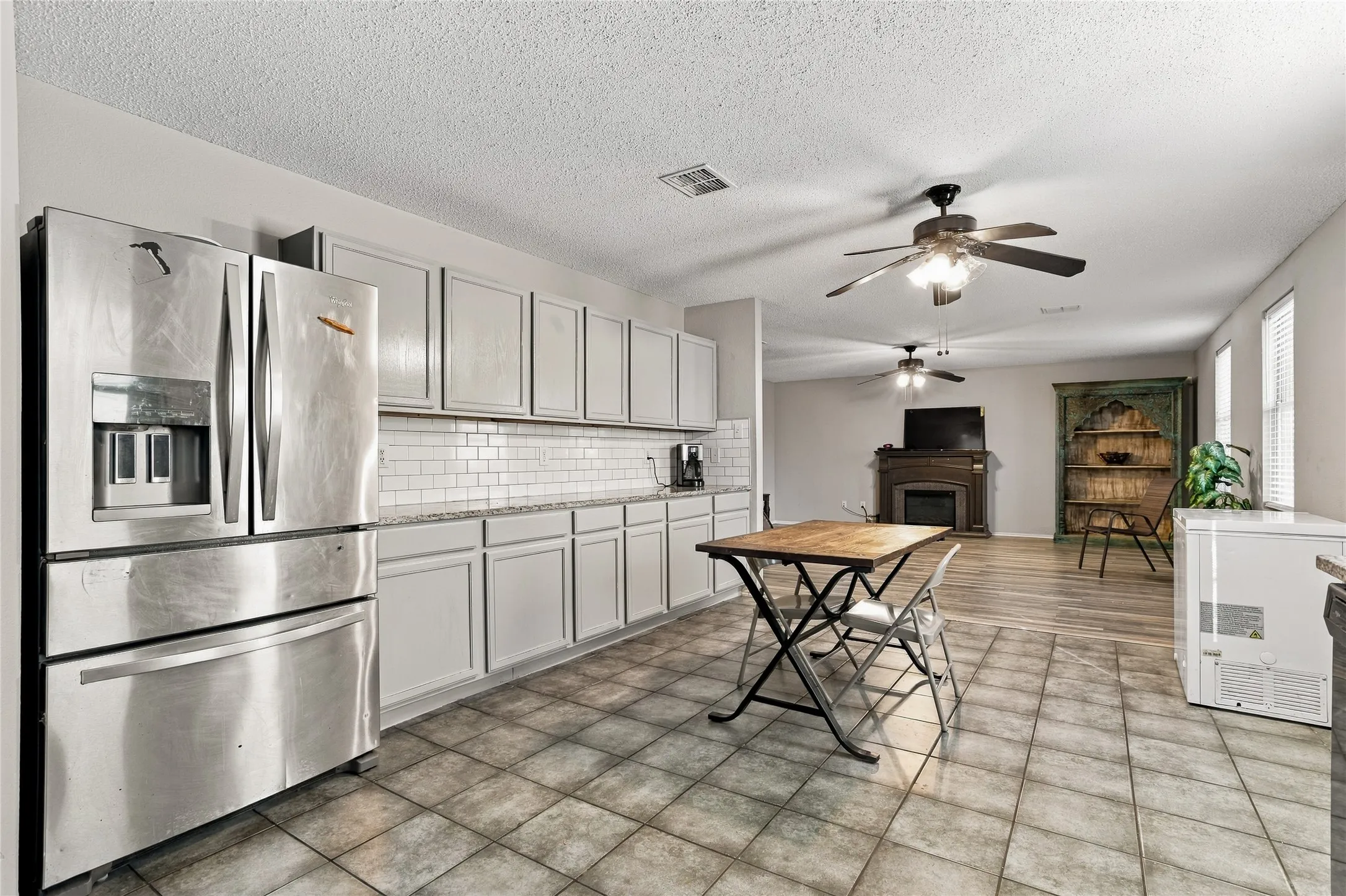 View of kitchen facing family room