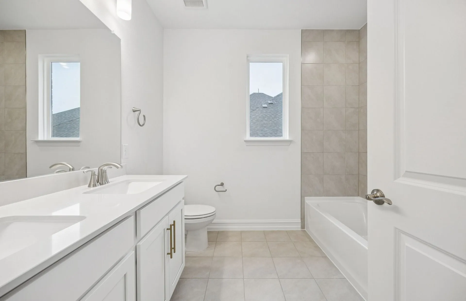 *Floorplan representation, not actual home - Spacious secondary bathroom