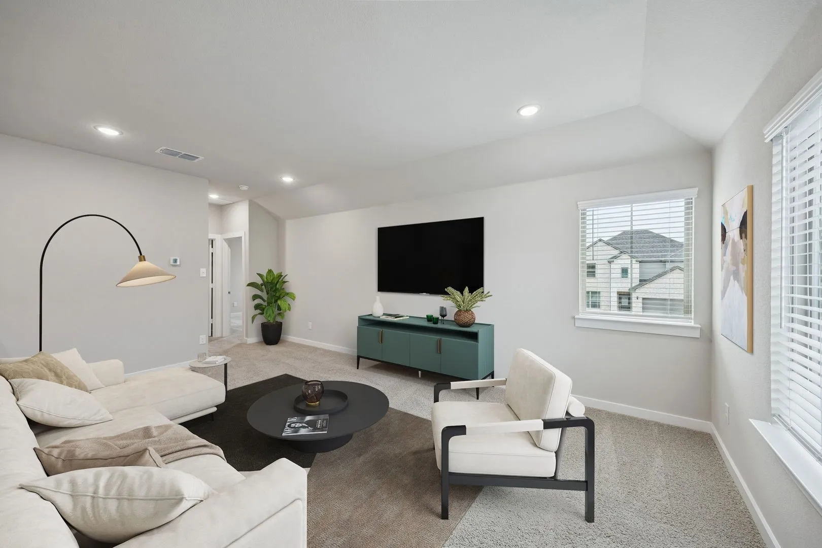 Game Room in the Stanley II home plan – REPRESENTATIVE PHOTO