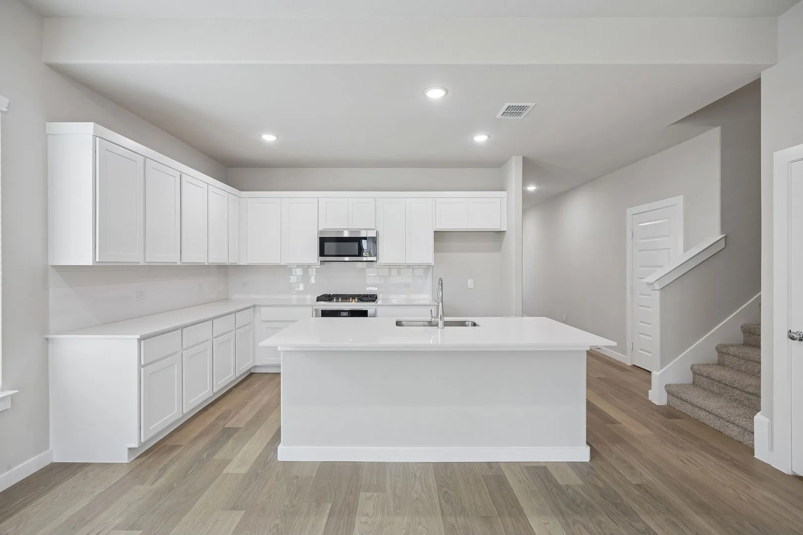 Kitchen in the Stanley II home plan – REPRESENTATIVE PHOTO