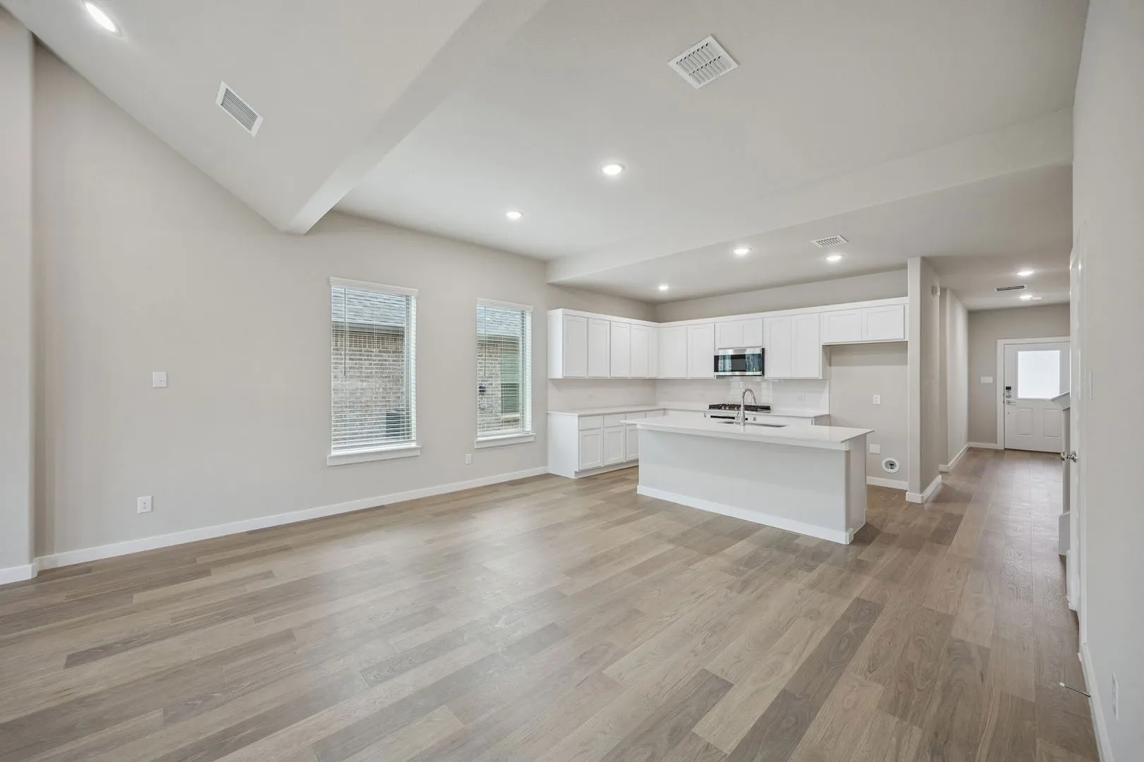 Open First Floor in the Stanley II home plan – REPRESENTATIVE PHOTO