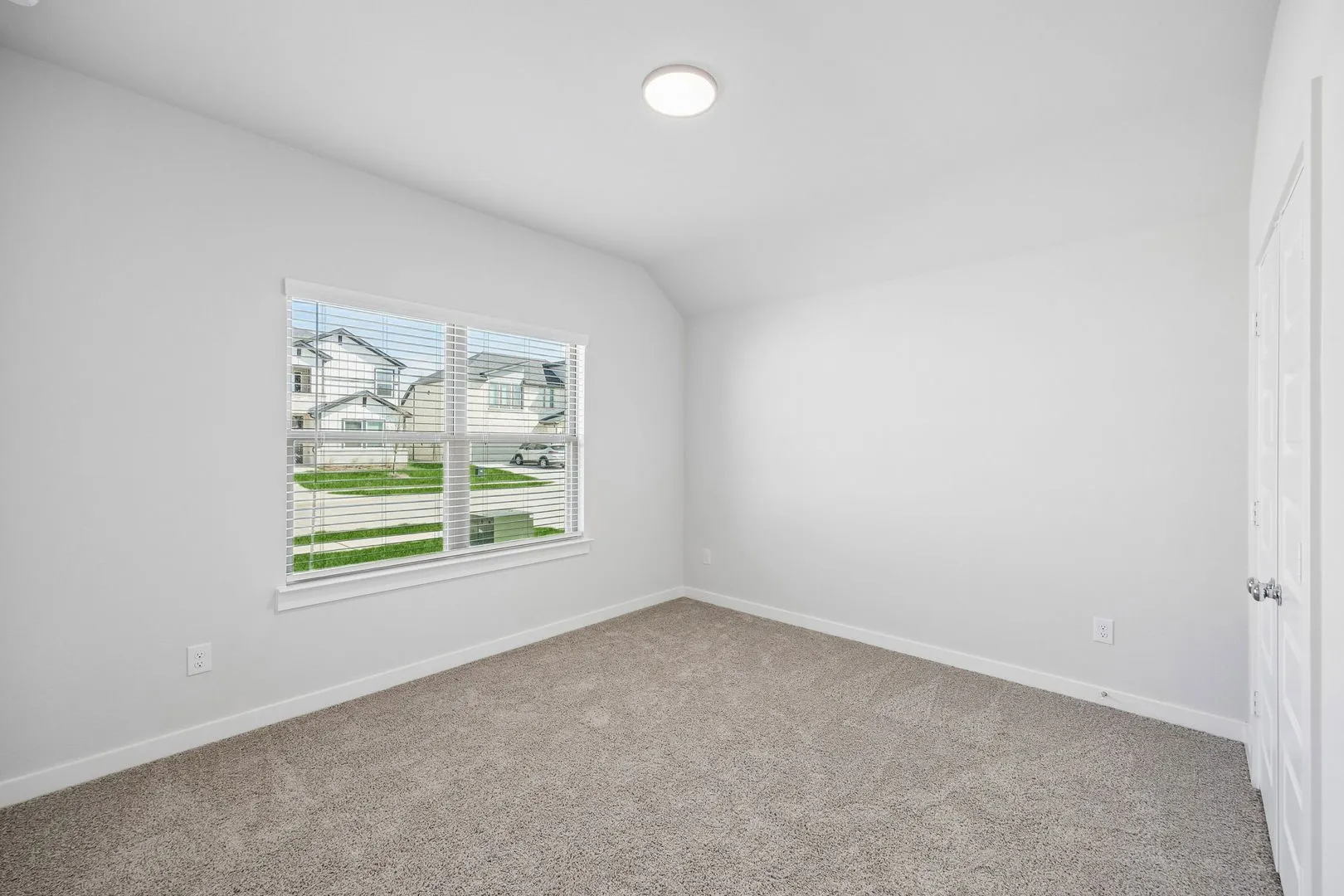 Bedroom in the Oscar home plan – REPRESENTATIVE PHOTO