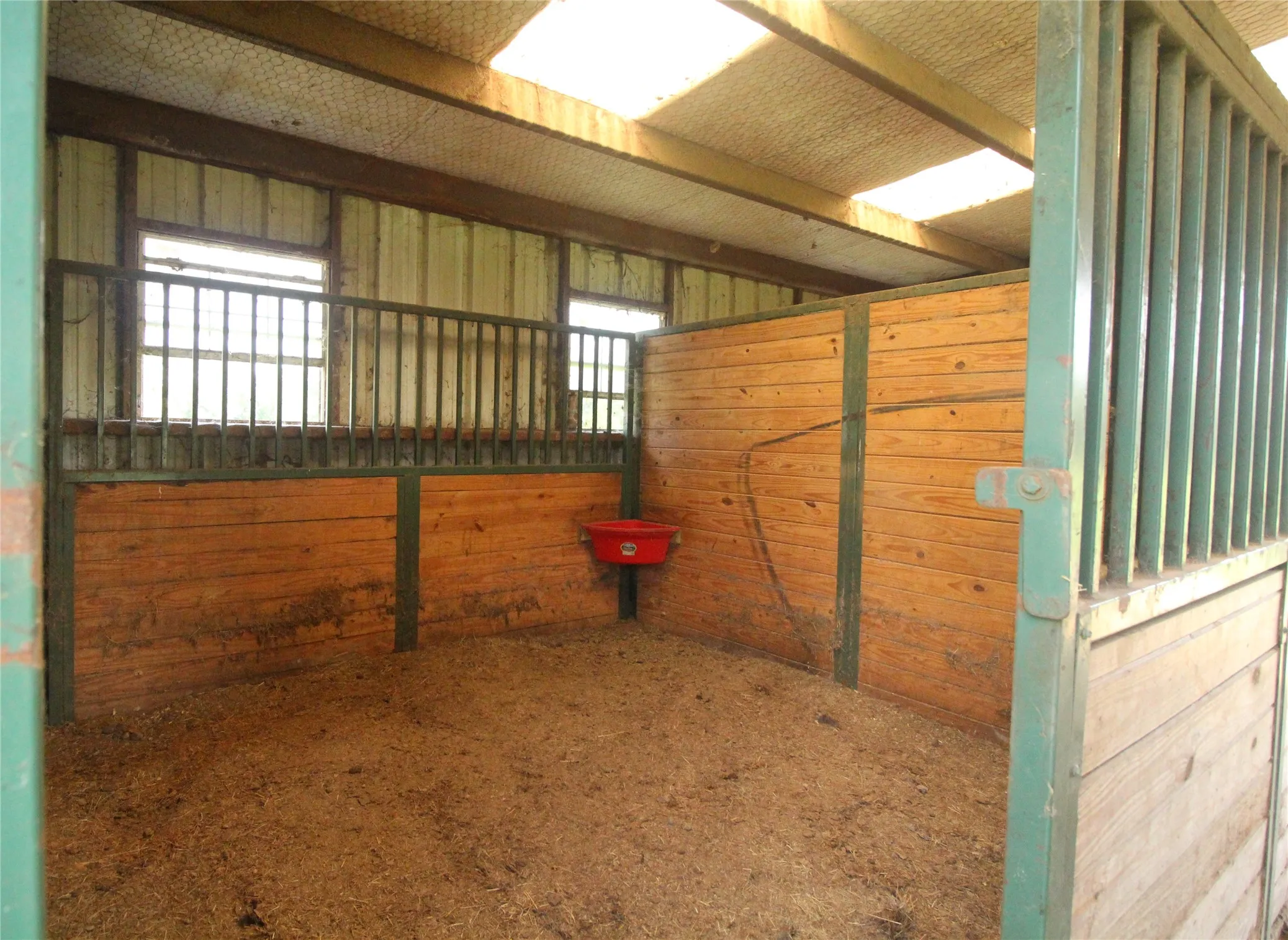 Stable in barn