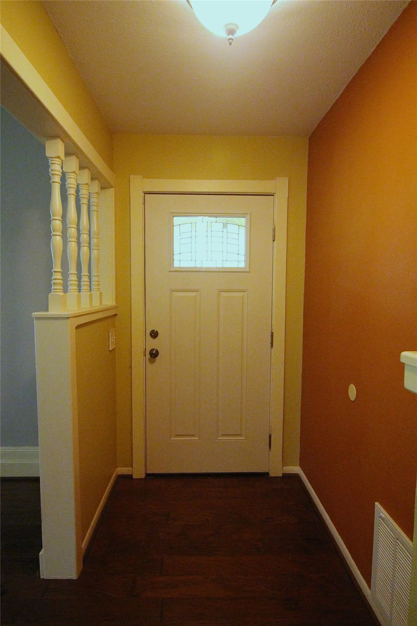 Front entry