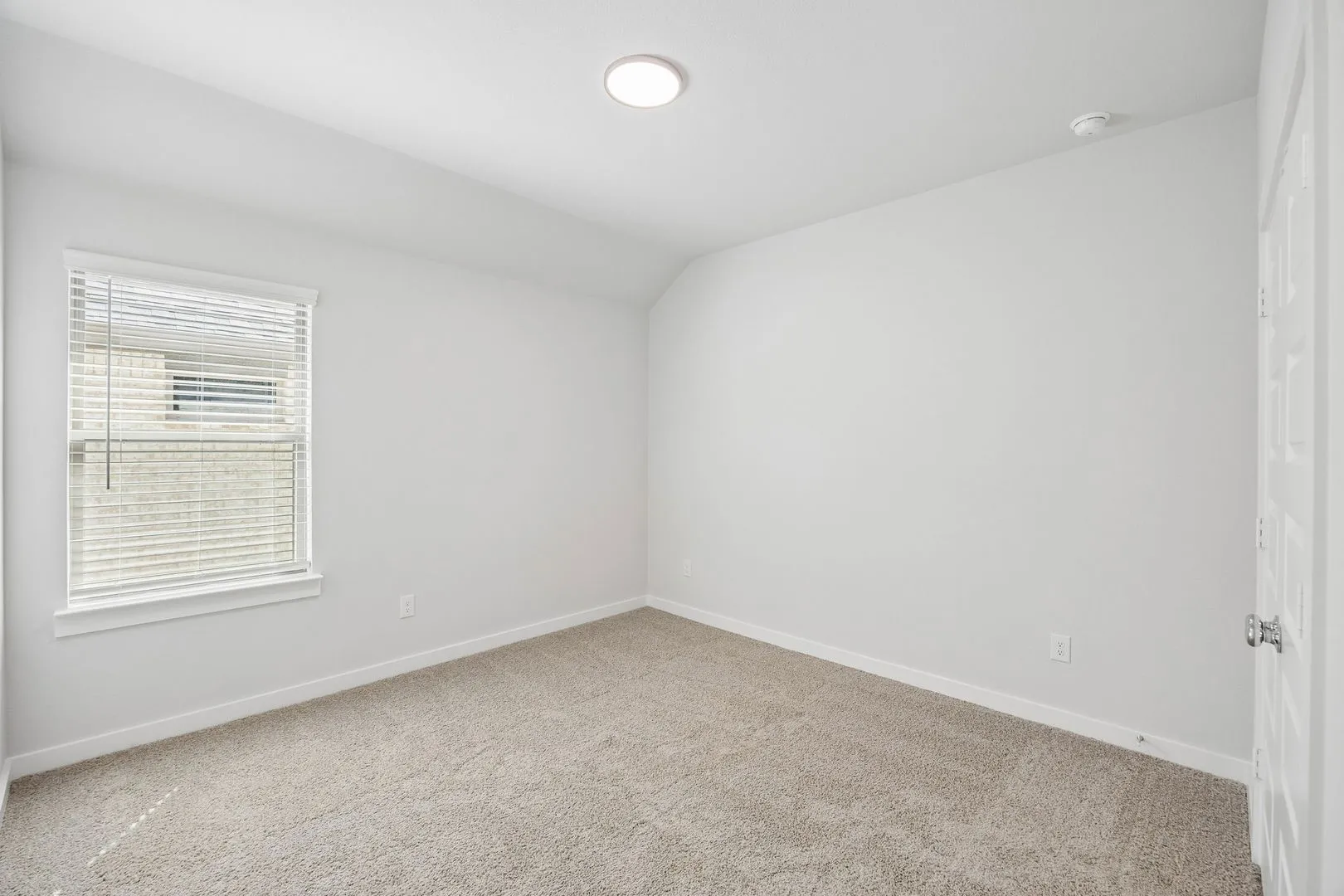 Bedroom in the Oscar home plan – REPRESENTATIVE PHOTO