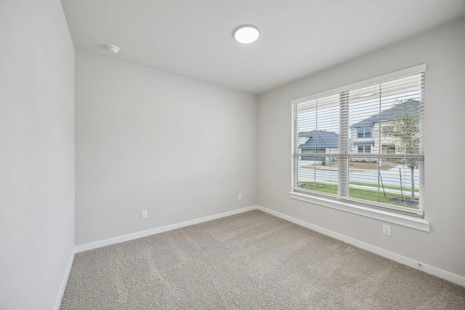Bedroom in the Stanley II home plan – REPRESENTATIVE PHOTO