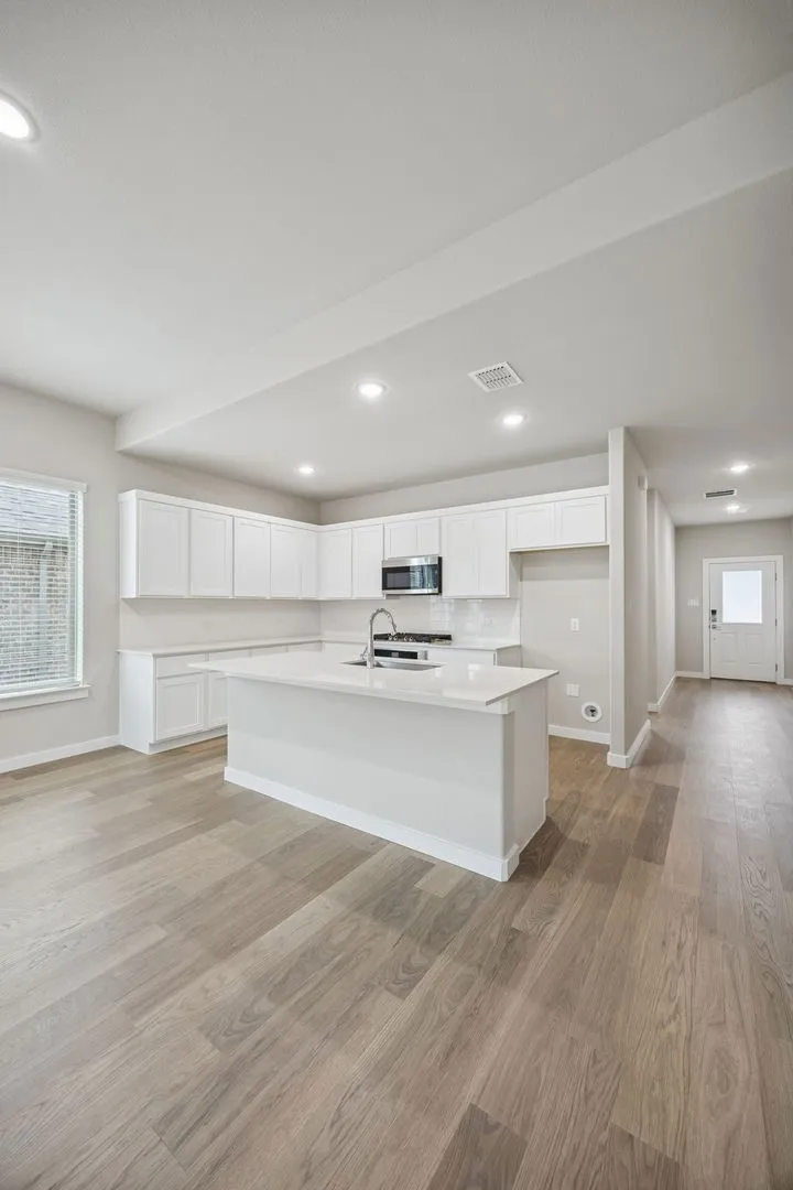 Kitchen in the Stanley II home plan – REPRESENTATIVE PHOTO