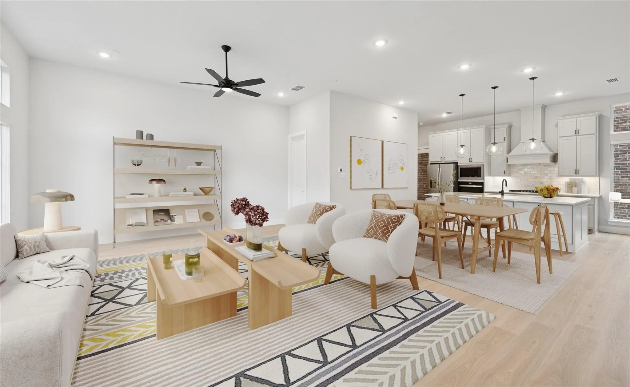 Virtually Staged - Living Room