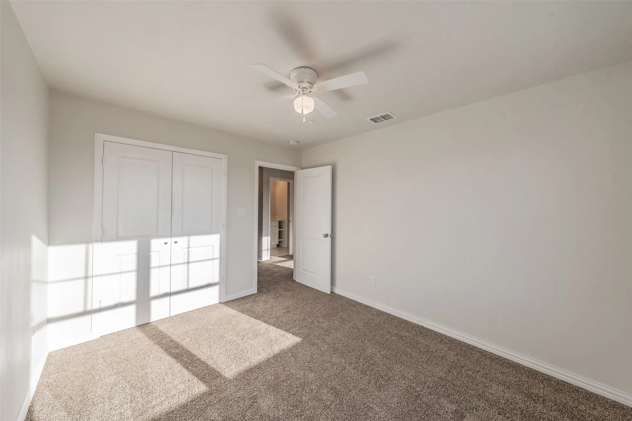 Bedroom 3 with double door closet