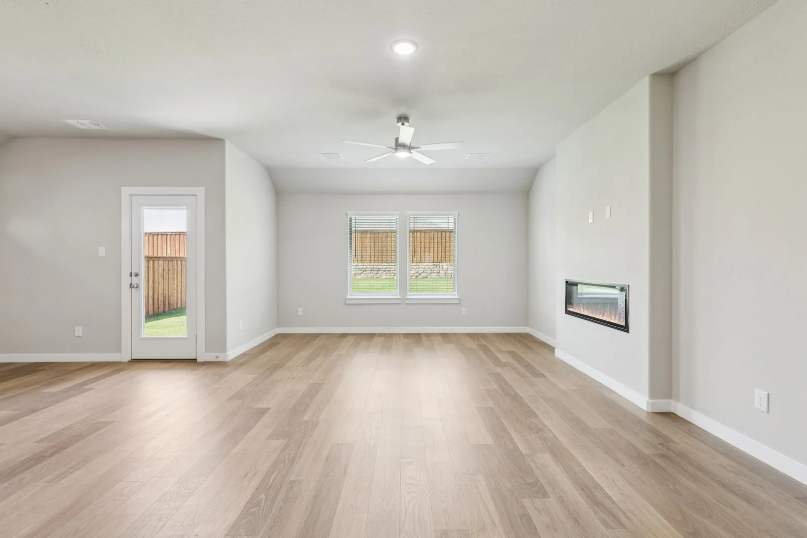 Living room in the Heisman home plan – REPRESENTATIVE PHOTO