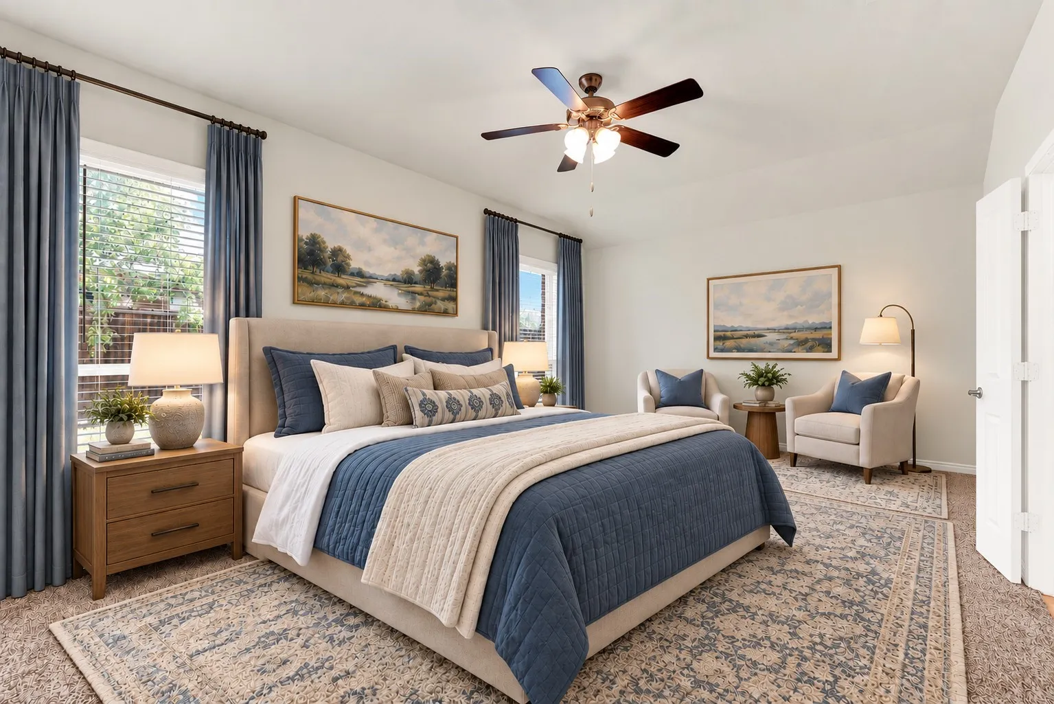 Primary Bedroom—Virtually Staged