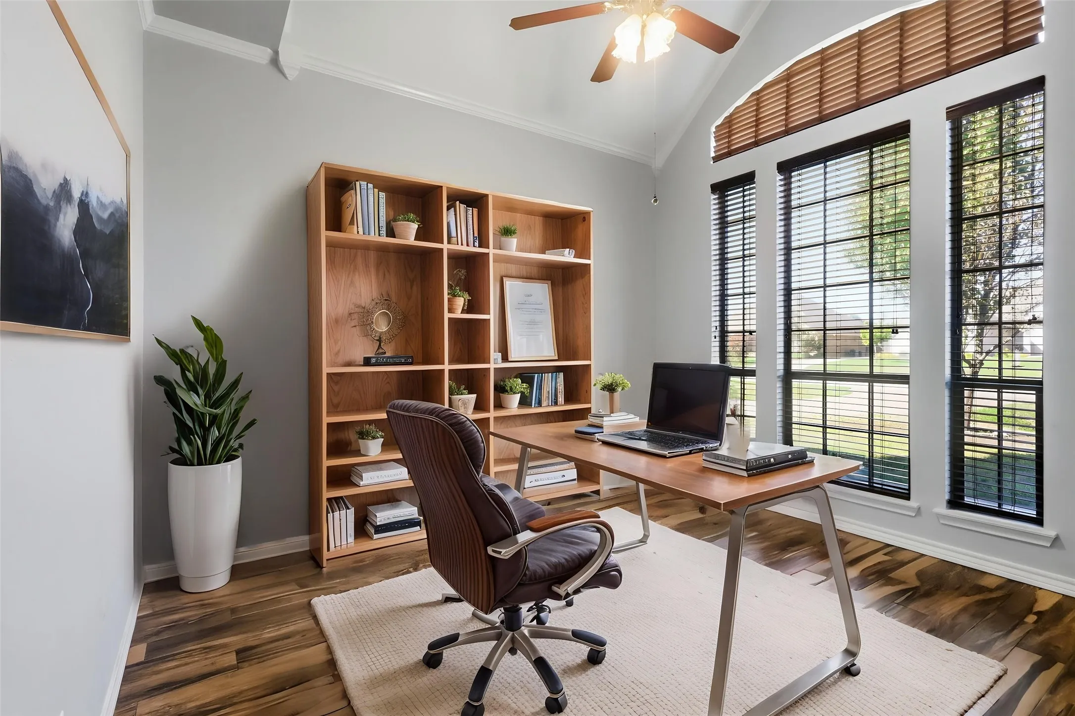 VIRTUALLY STAGED office space