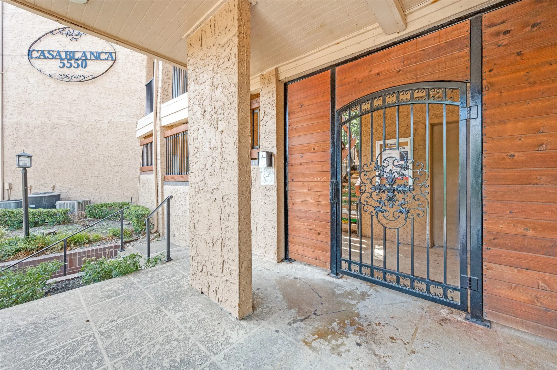 Secure building entry