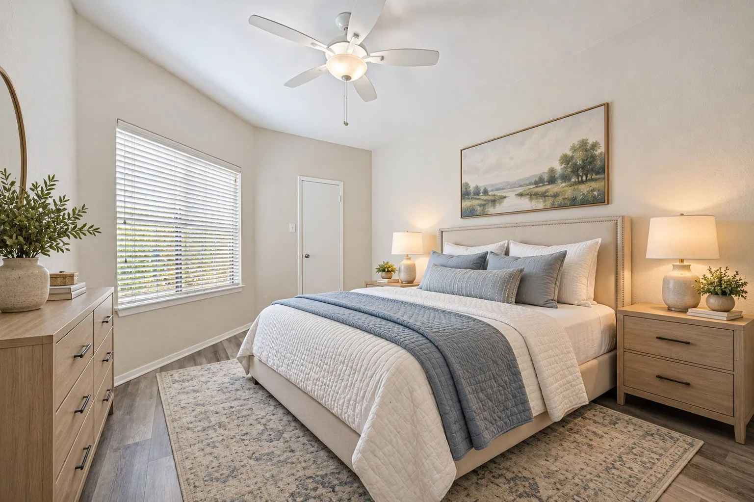 Staged Bedroom