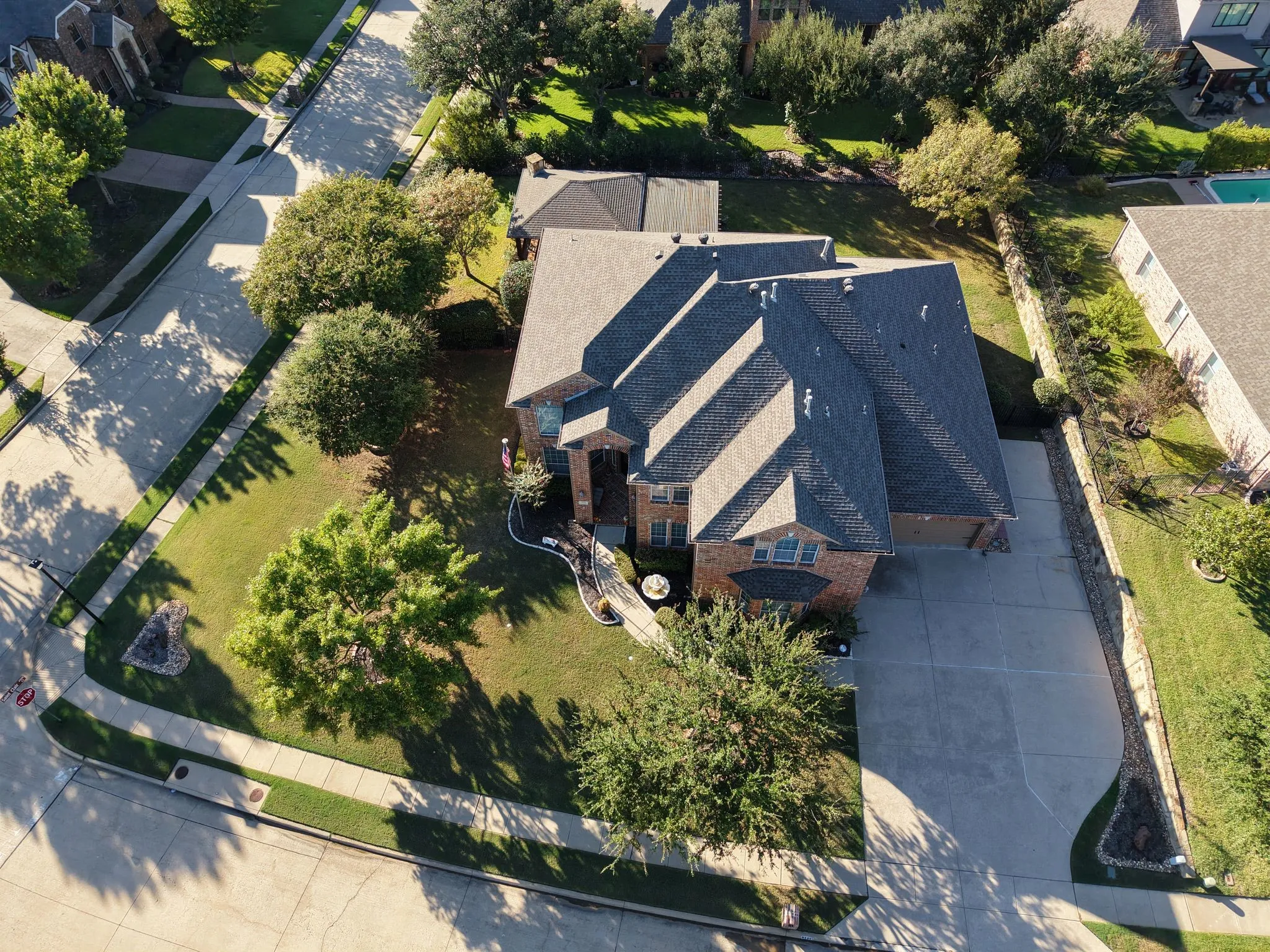 huge corner interior lot