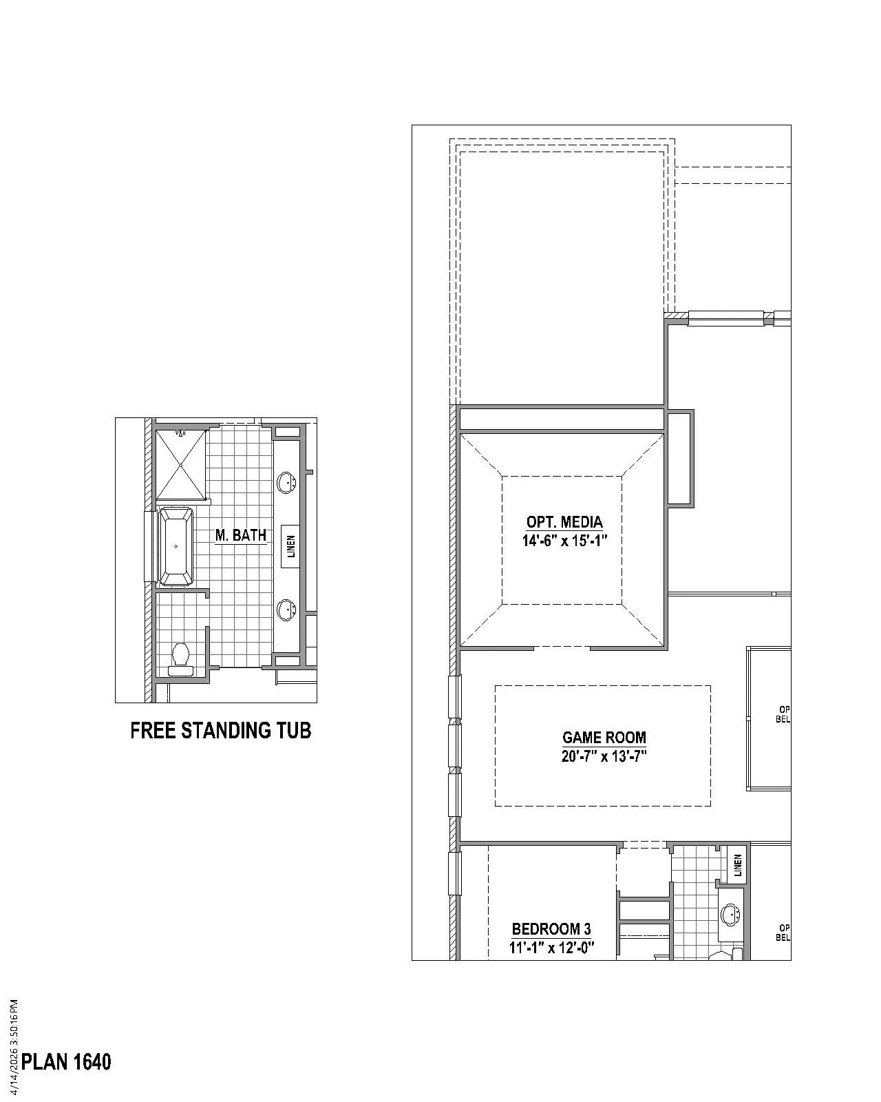 Floor plan options