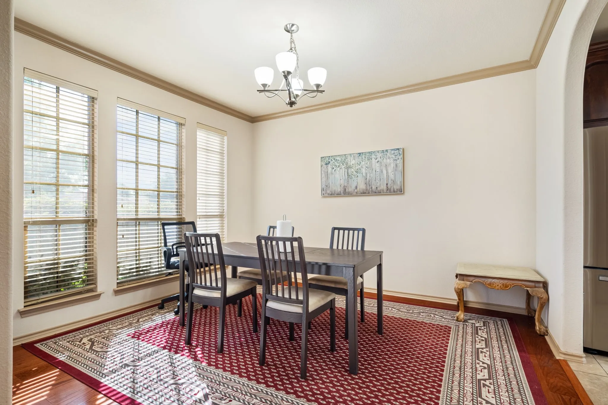 One of the 3 dining options - Dining room which opens up directly to the Kitchen