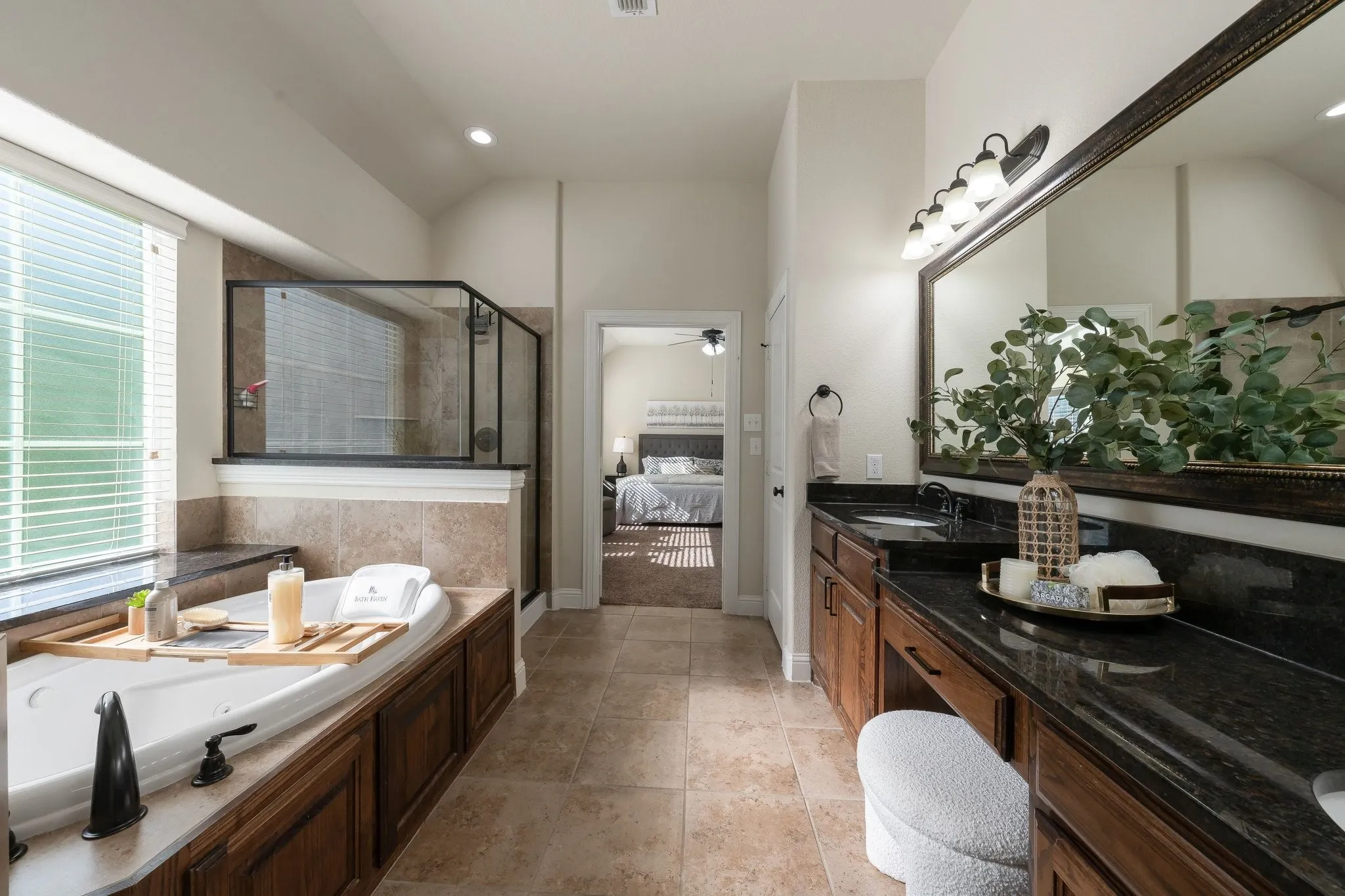Spa-inspired bath