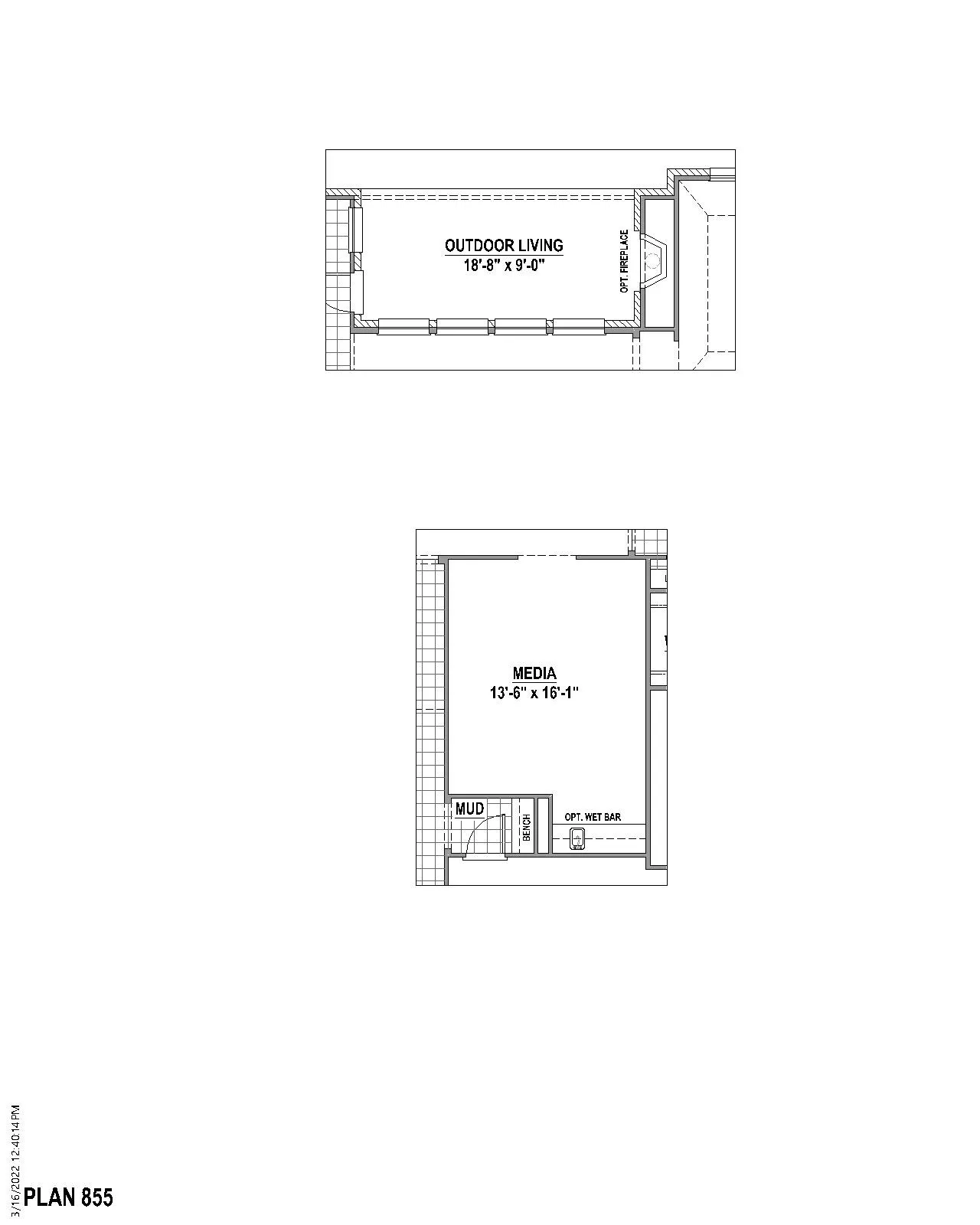 Floor plan options