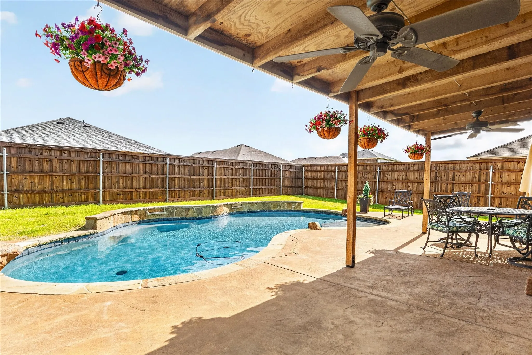 Large Covered Patio