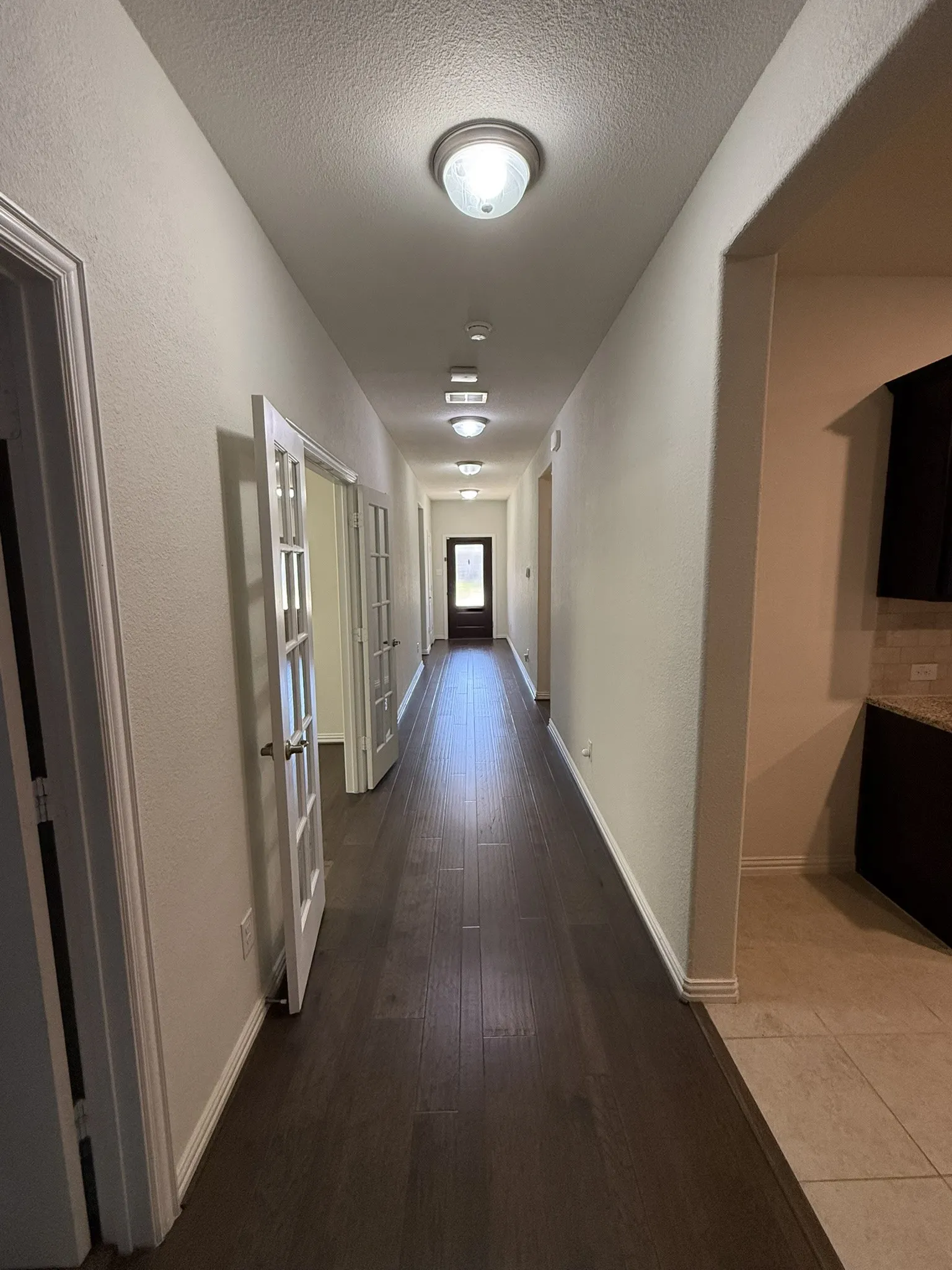 Hallway to front door