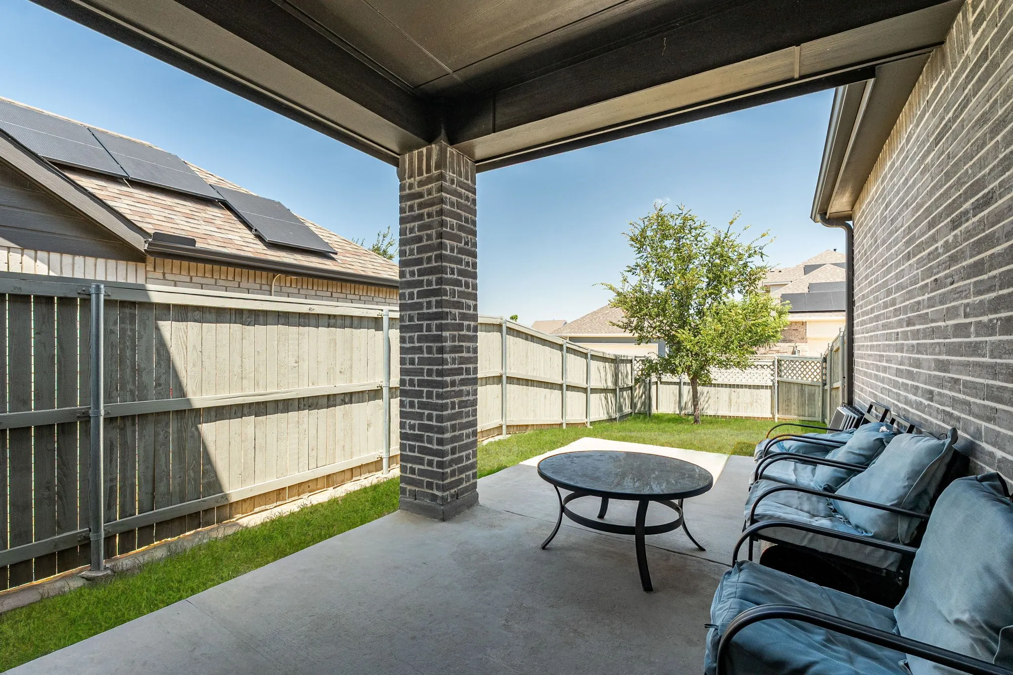 Covered Back Porch