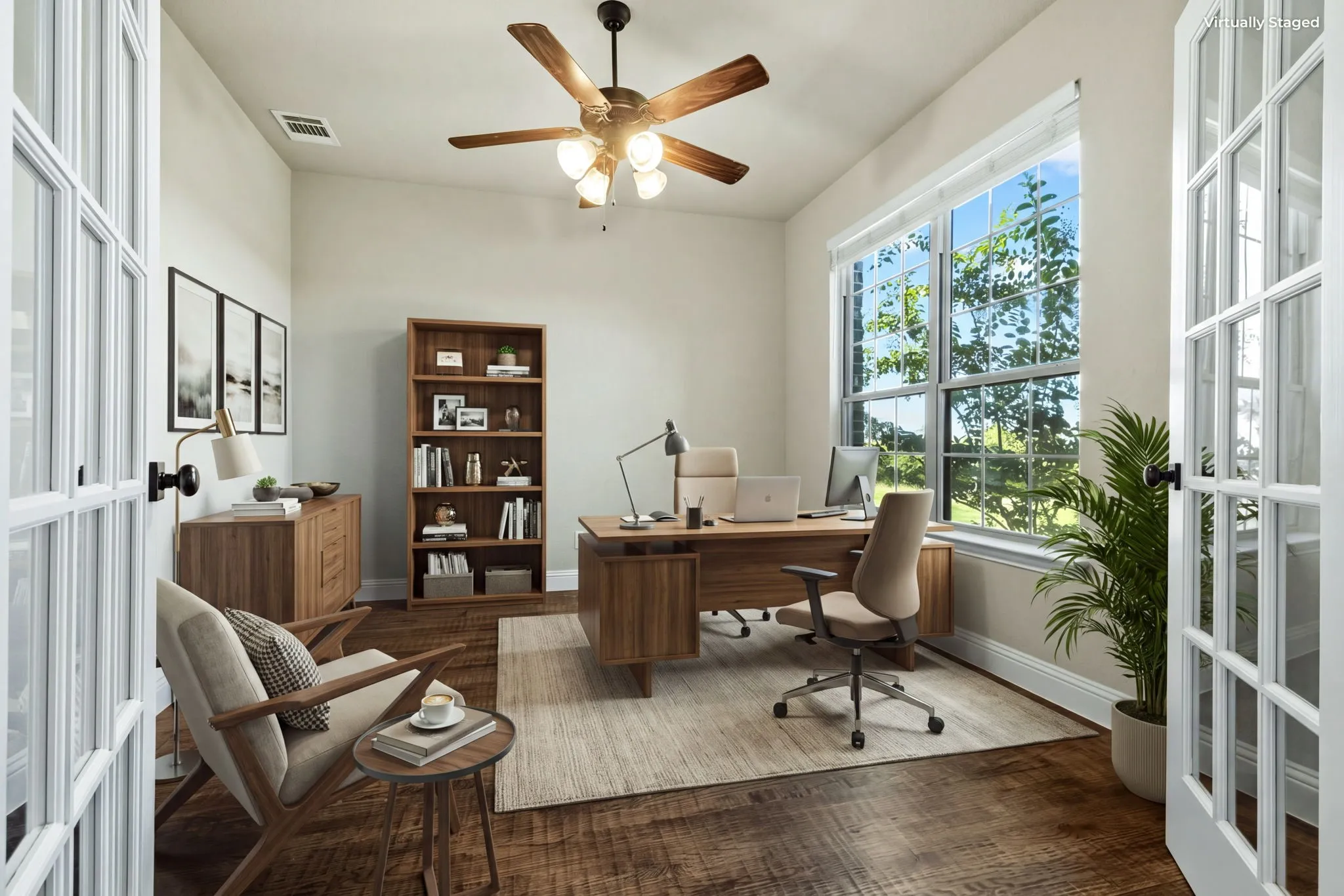 Staged Office