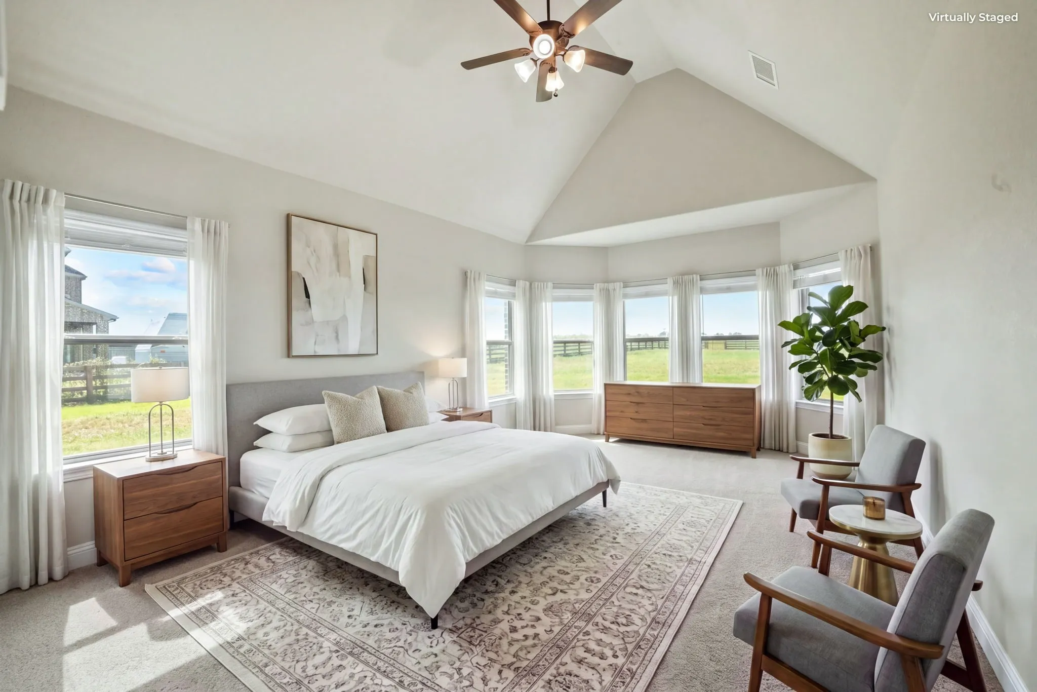 Staged Bedroom