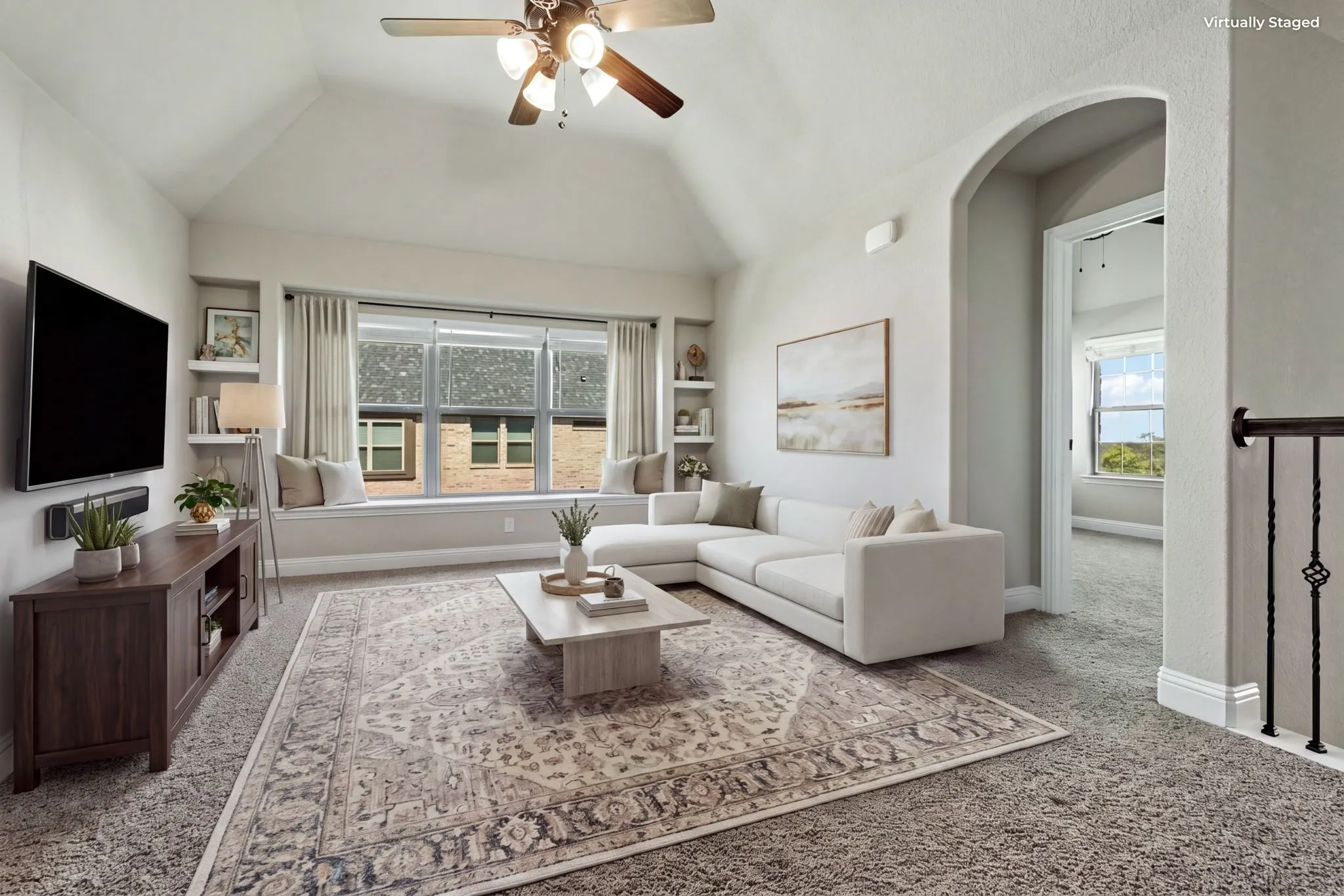 Staged Game Room