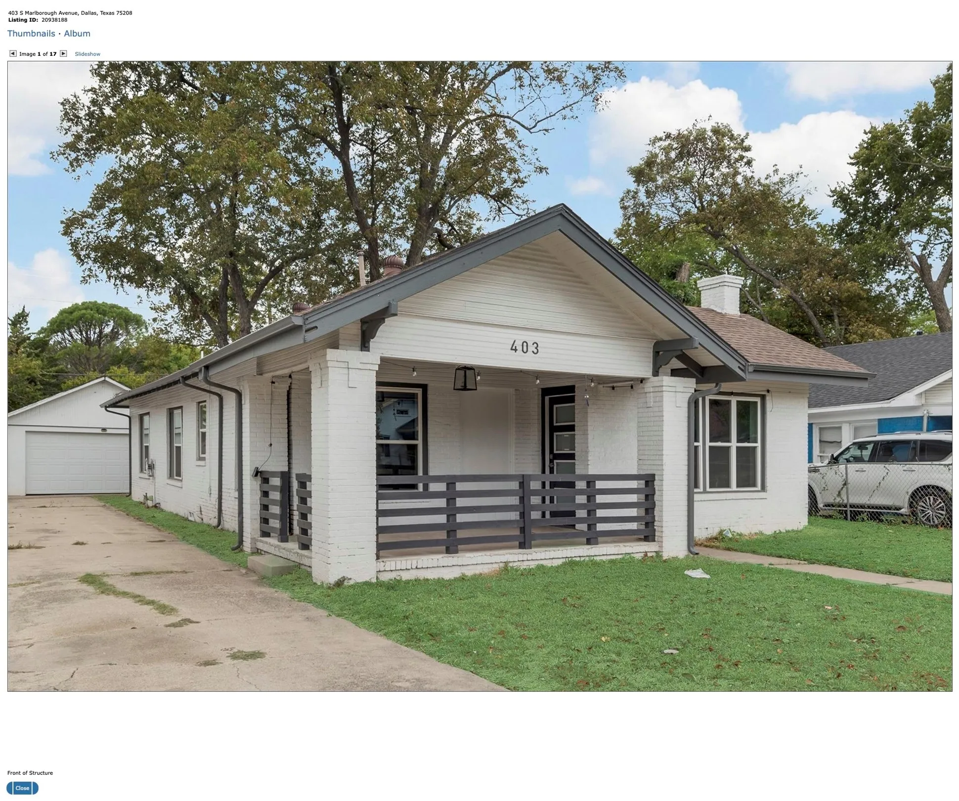 Single Family Residence For Sale in Dallas County , 403 S Marlborough Avenue, Dallas, Texas 75208, 3 Bedroom, 2 Bathroom, 2 Garage spaces, 1,514 Sqft, built in 1920, mls#21405689, Real Estate Agent in Dallas, Homes For Sale in Dallas county, Homes For Sale in Dallas, Realtor in Dallas Texas, Real Estate Brokerage Independent Realty Texas, Luminita Cordes Realtor