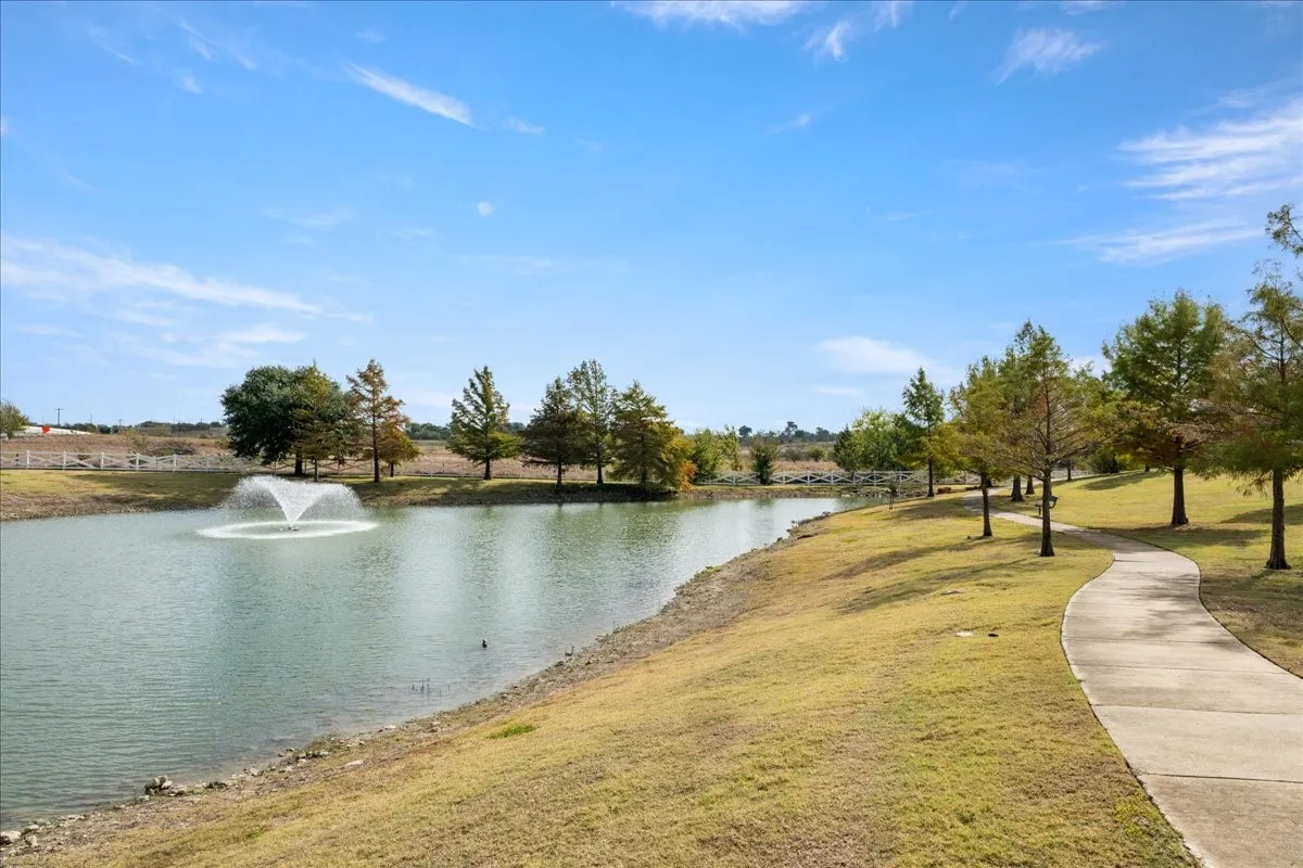 Pond and Walking Paths