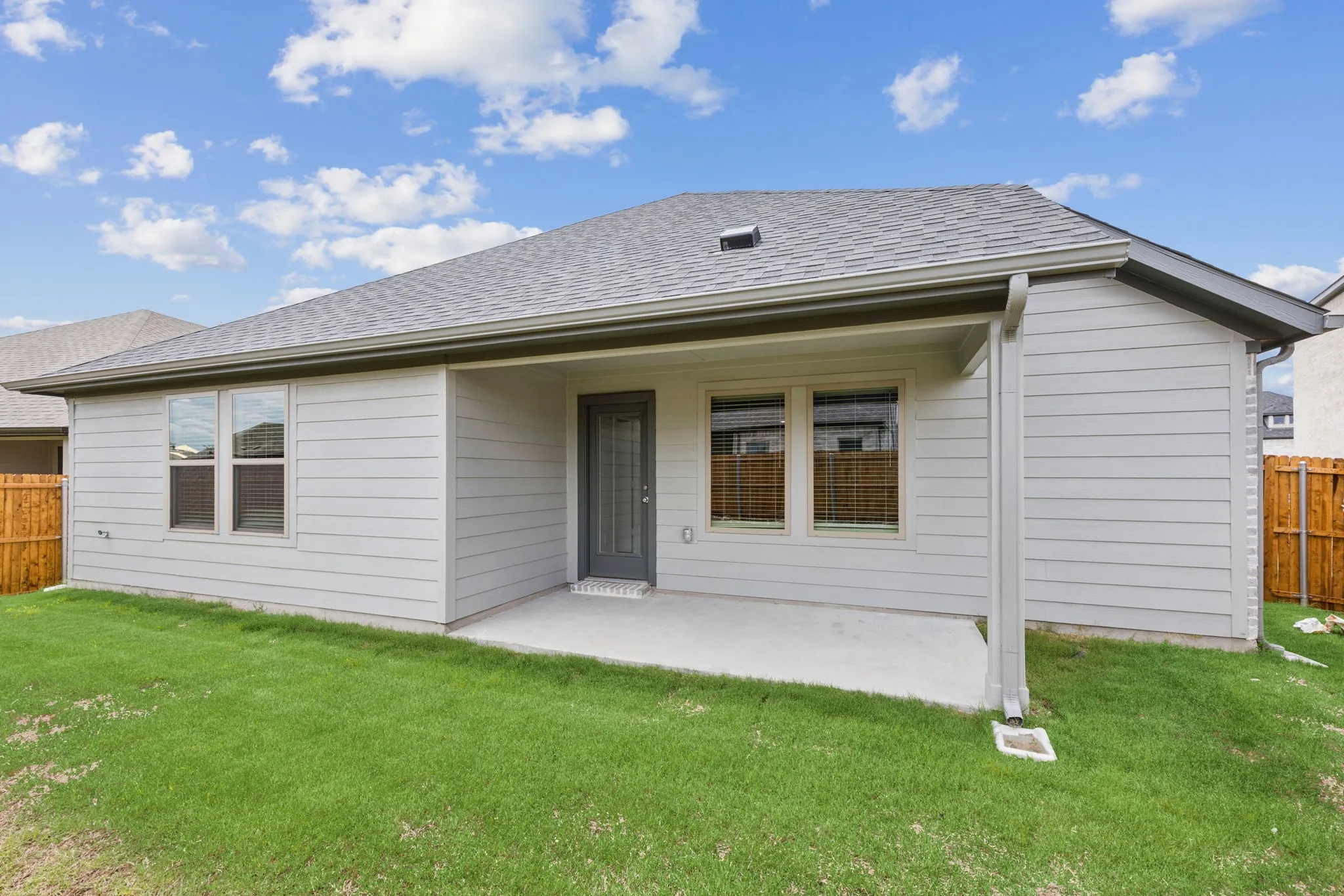 Patio in the Hayden home plan – REPRESENTATIVE PHOTO