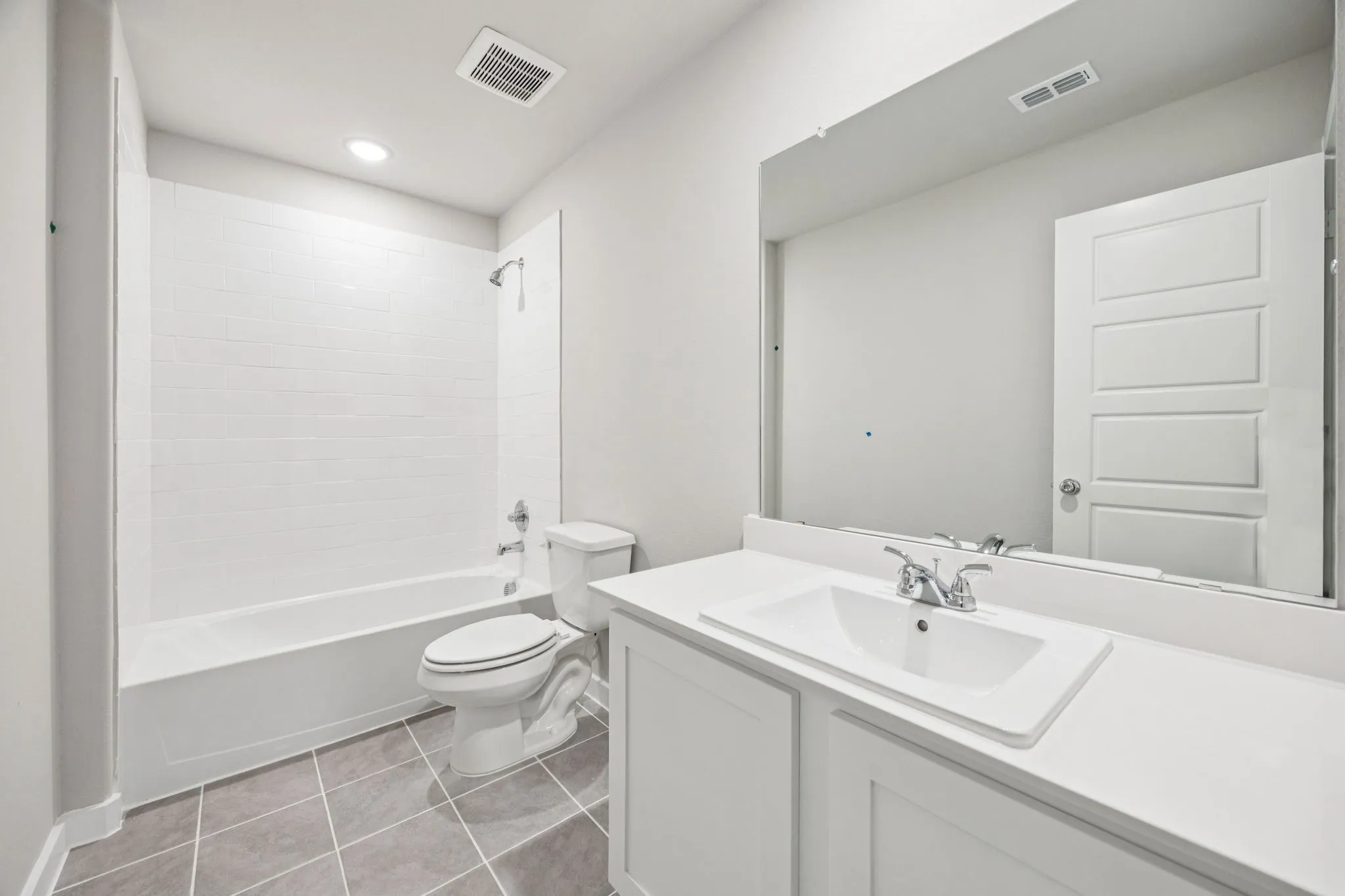 Bathroom in the Hayden home plan – REPRESENTATIVE PHOTO