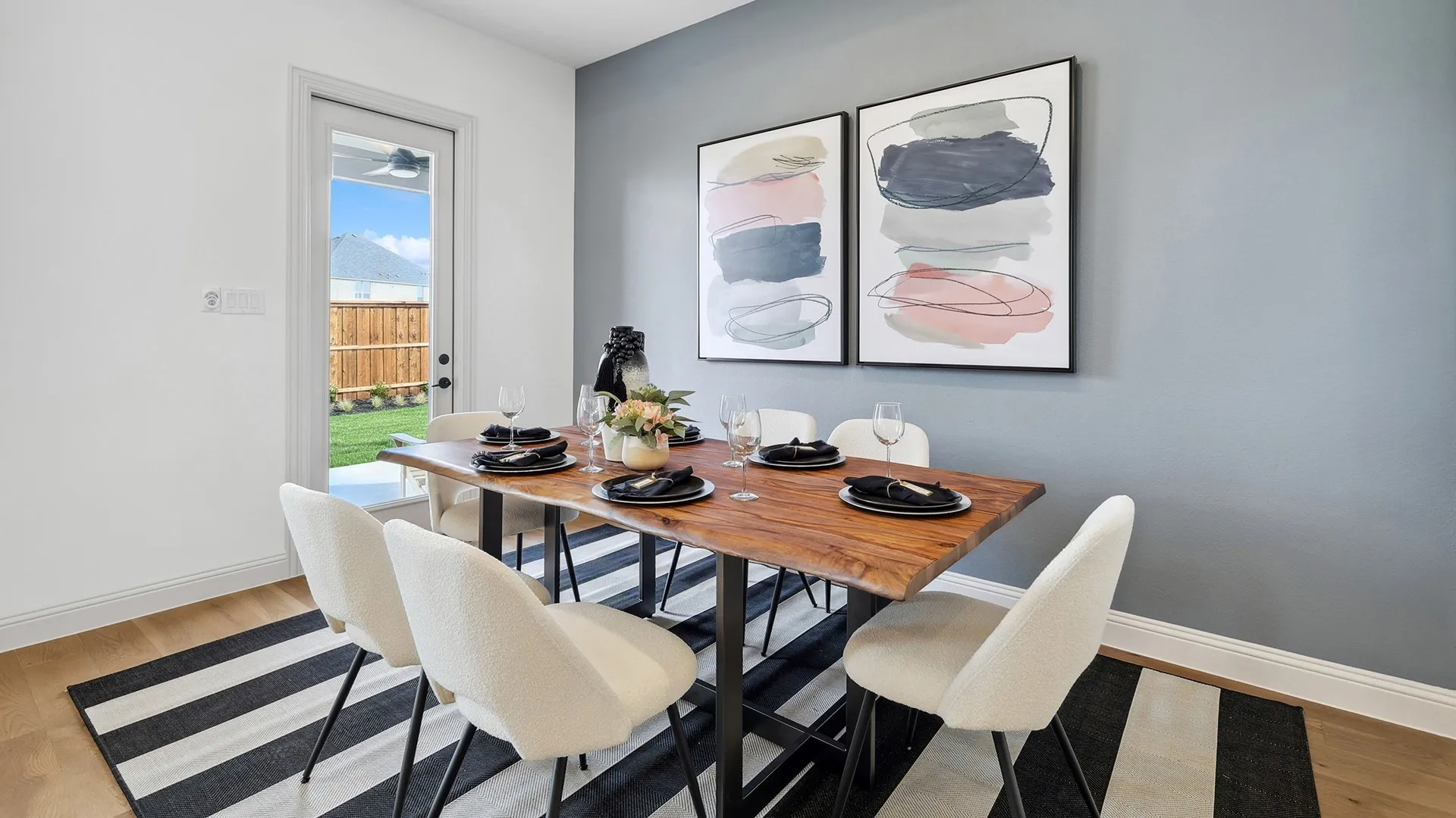 Model home photos of similar floorplans, not pictures of actual home.
