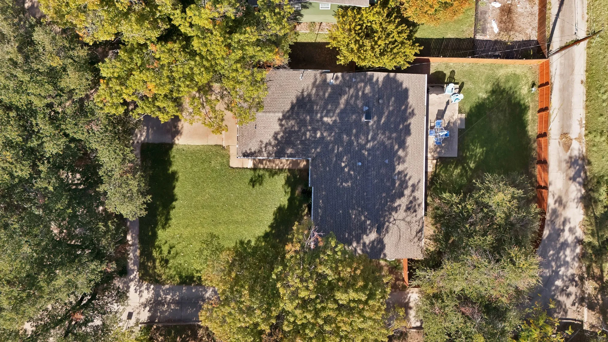 View of subject property