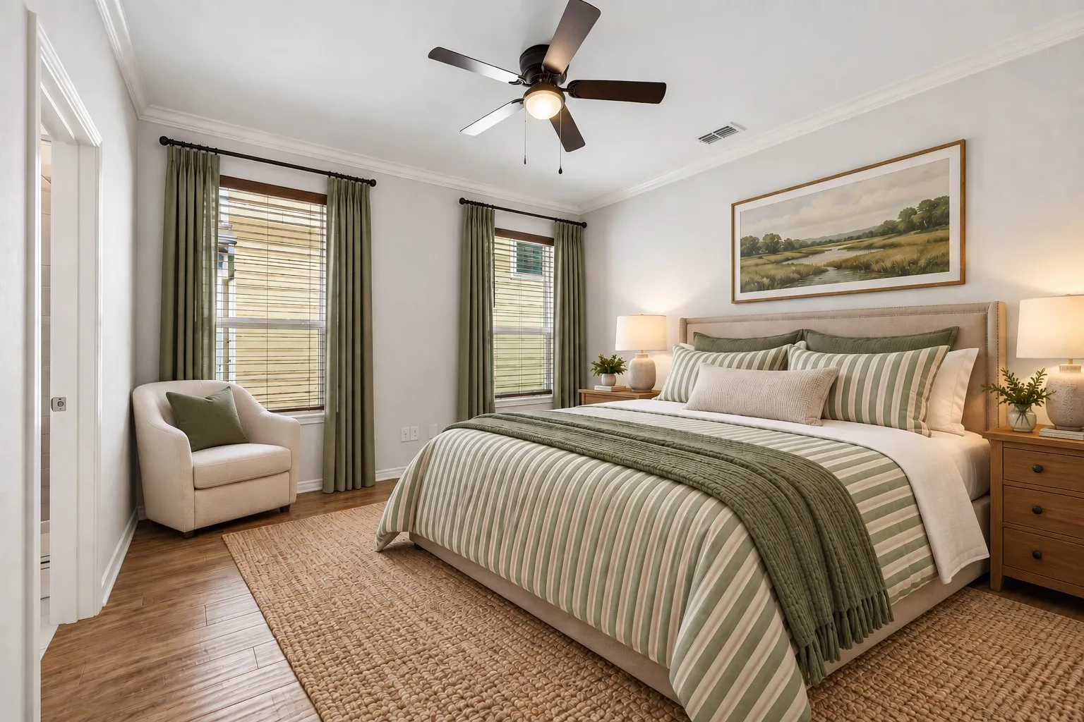 Primary Bedroom—Virtually Staged