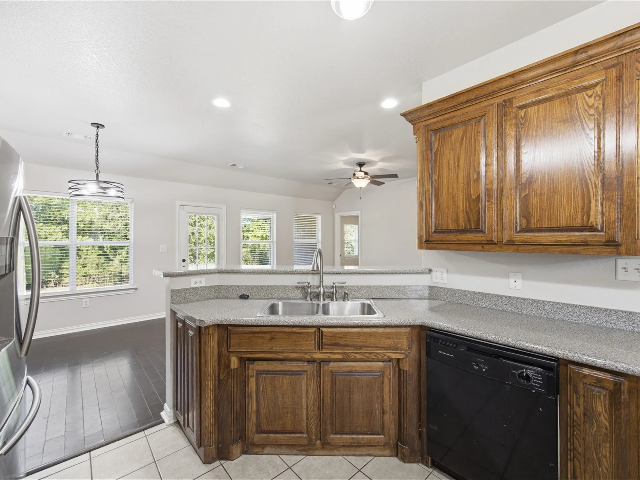 Another great view of the kitchen