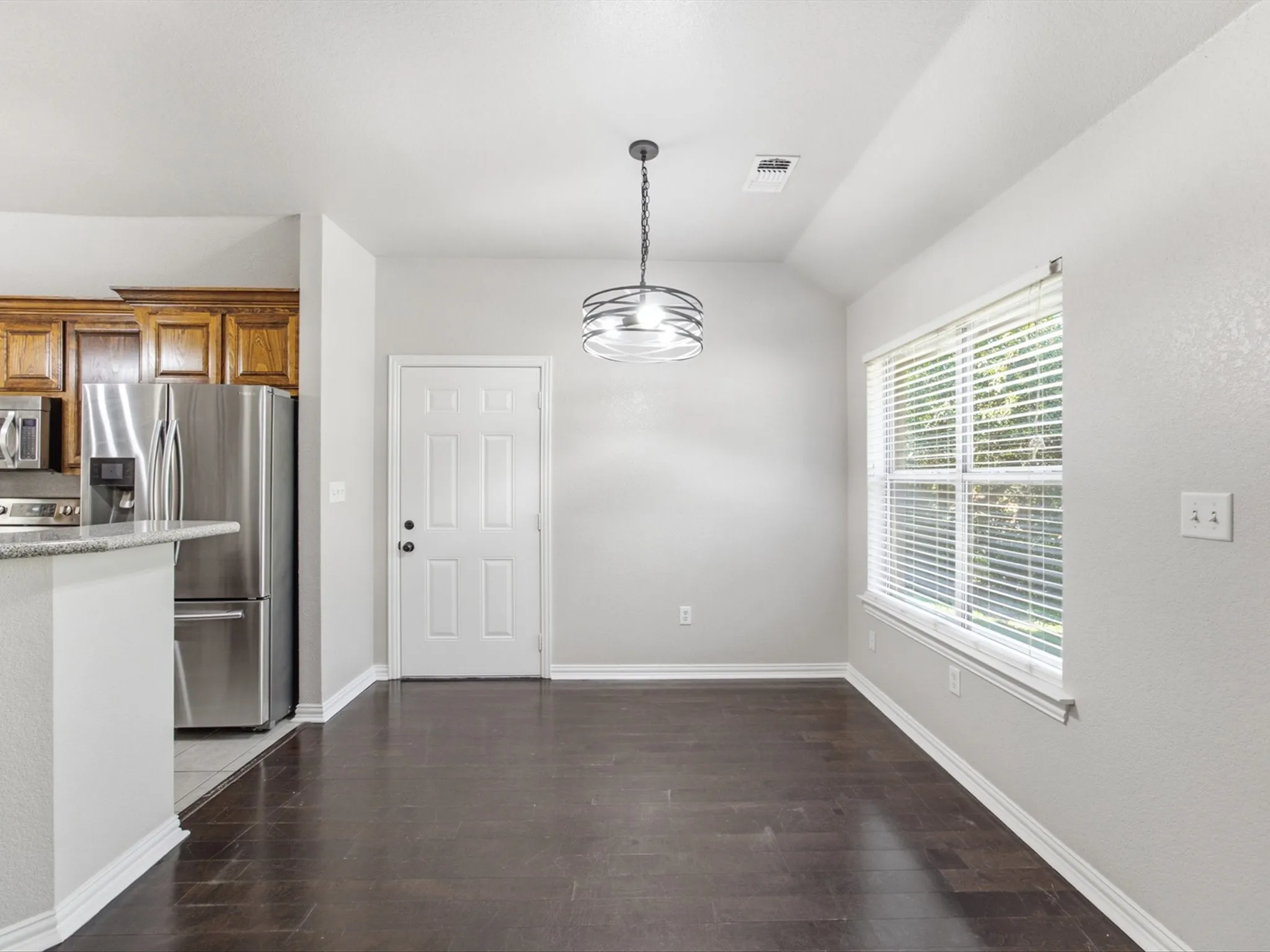 Great space for your dining room table.