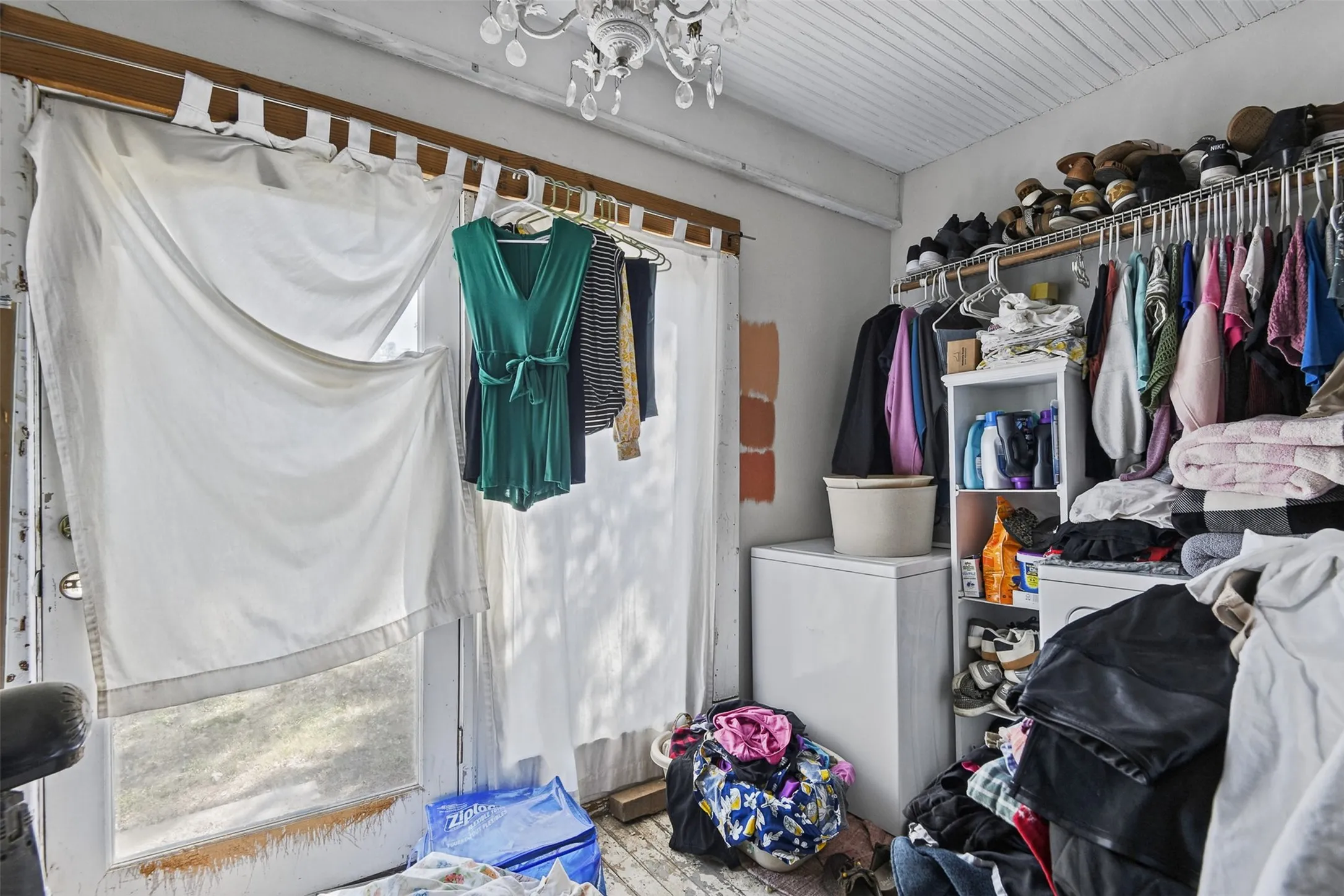 Could also be a bathroom on the opposite end of this area.